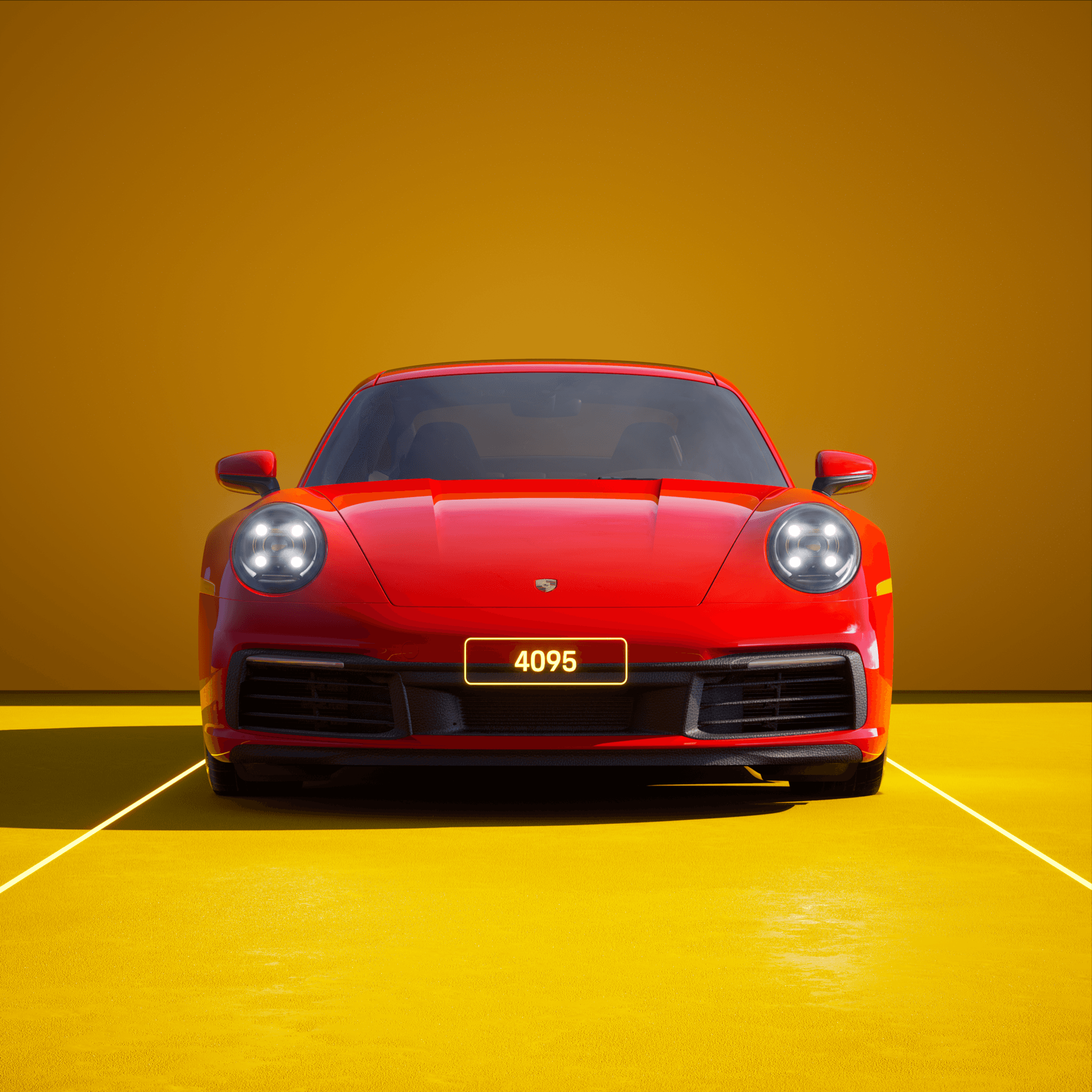 The PORSCHΞ 911 4095 image in phase