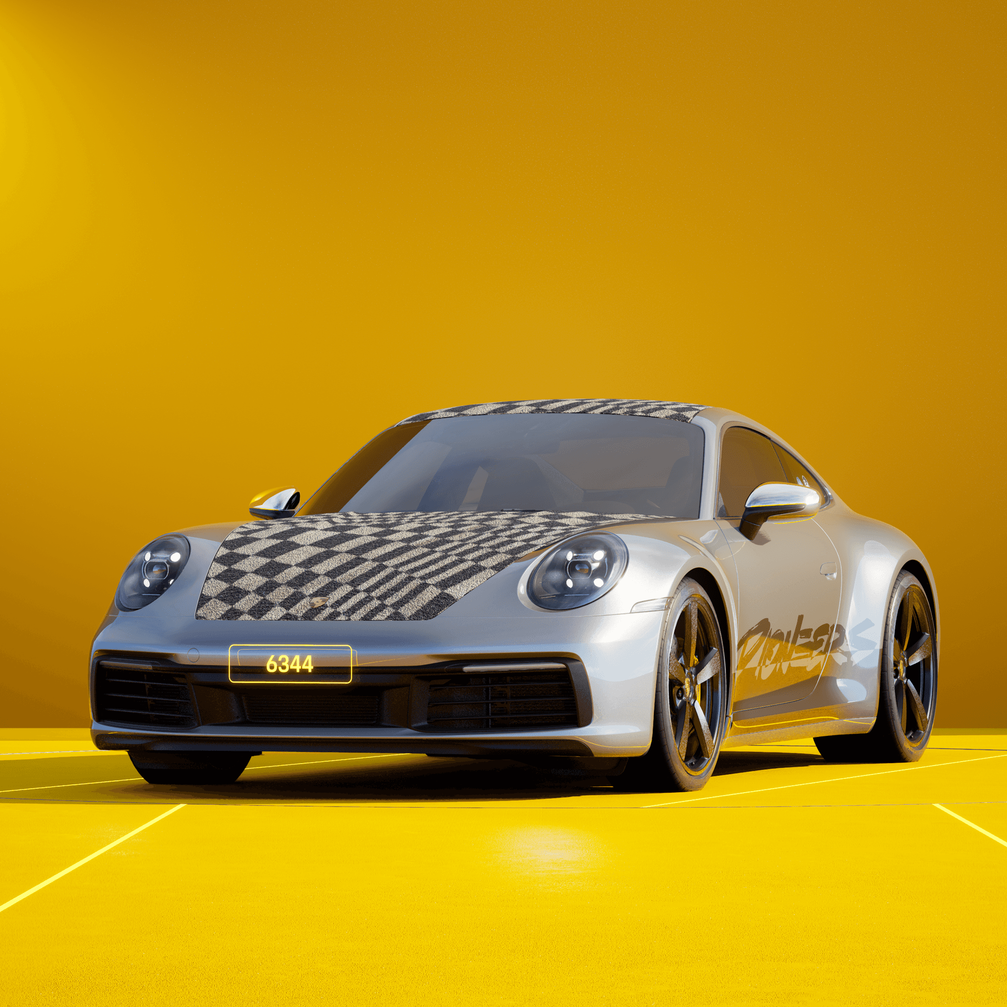The PORSCHΞ 911 6344 image in phase