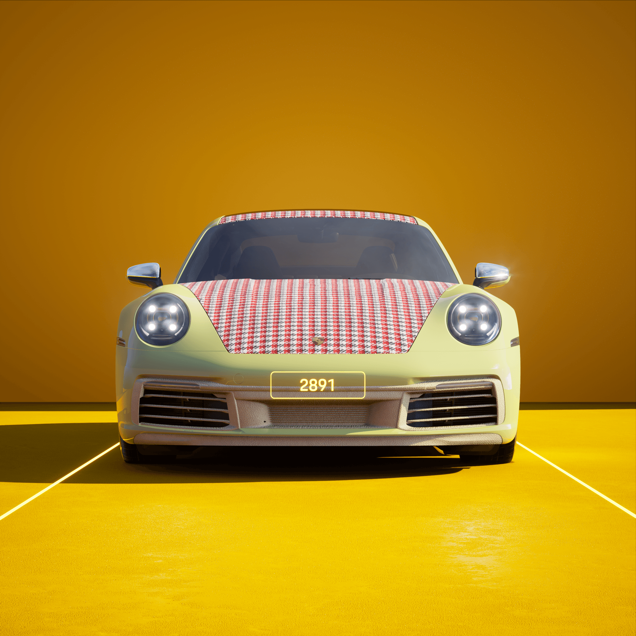 The PORSCHΞ 911 2891 image in phase