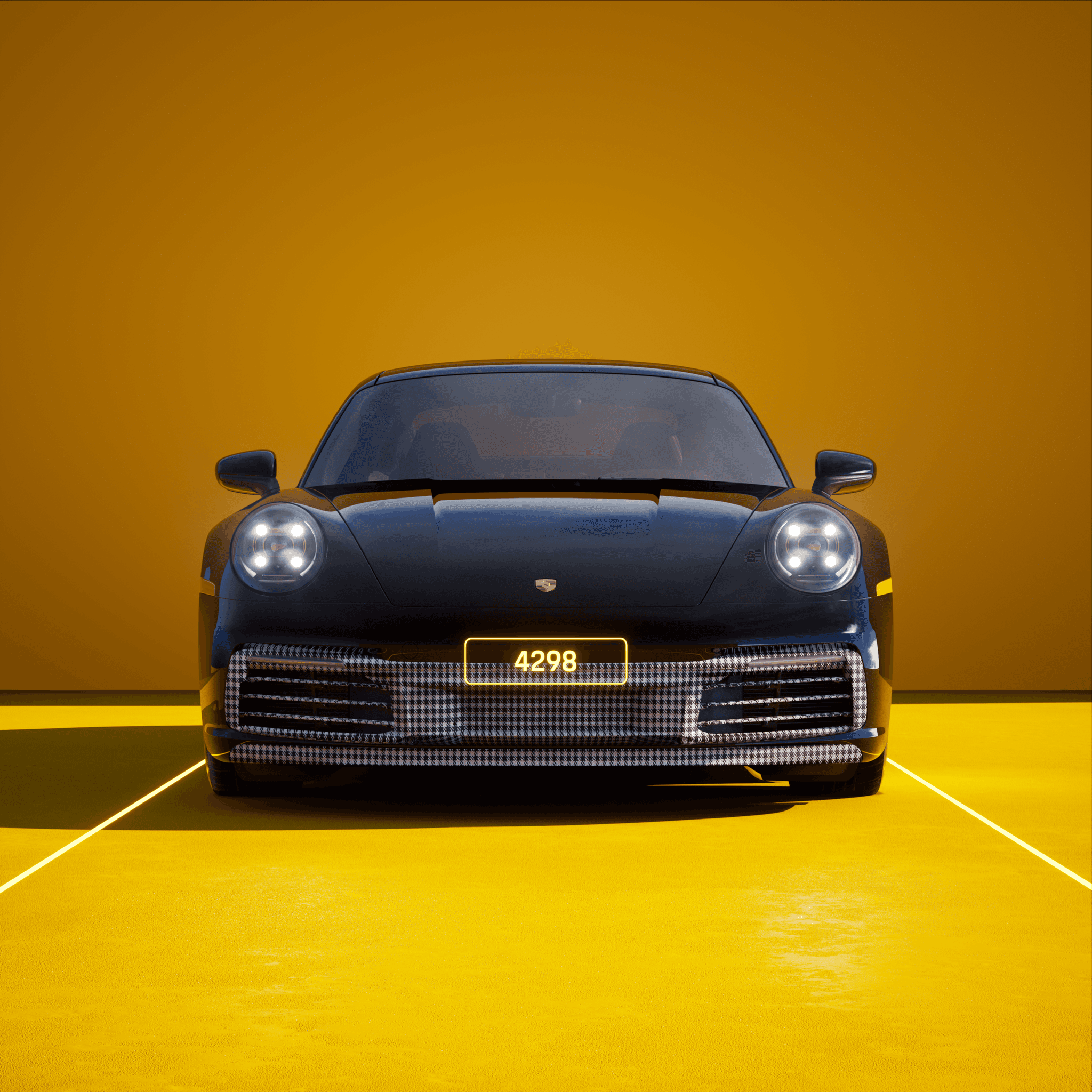 The PORSCHΞ 911 4298 image in phase