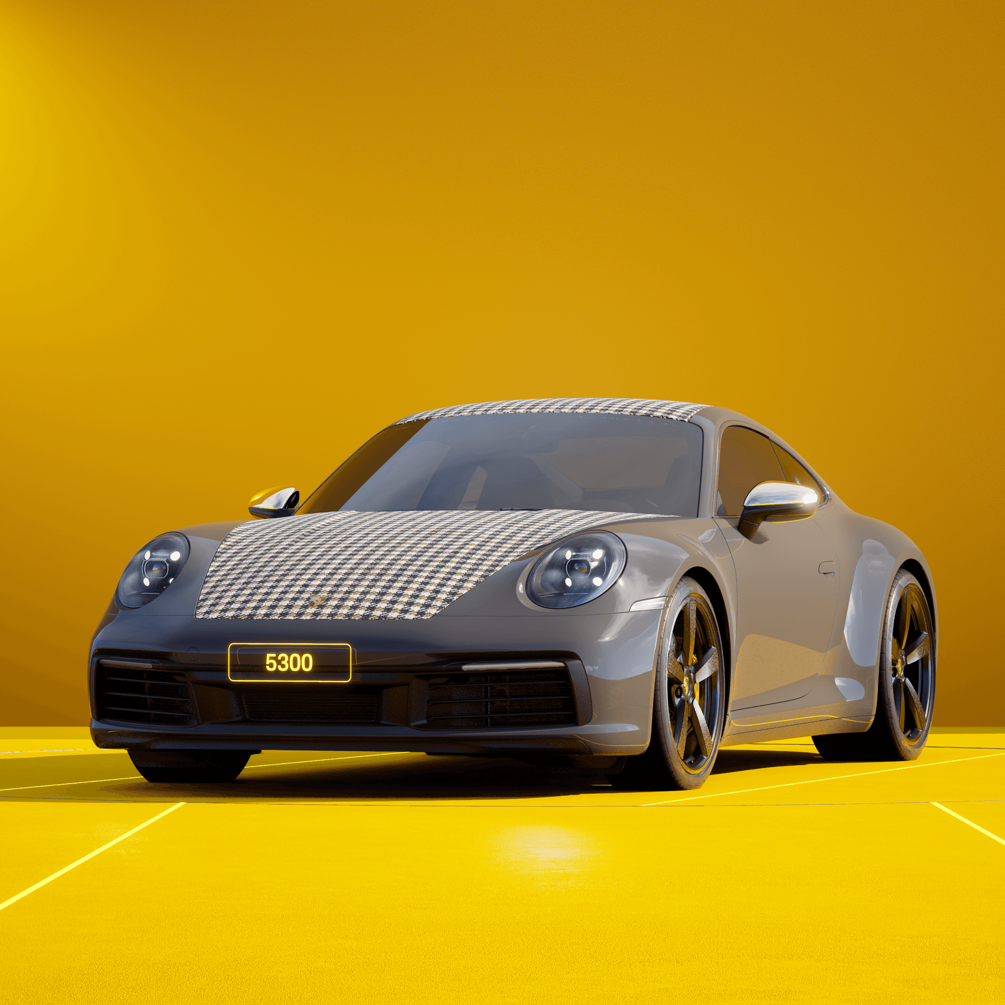 The PORSCHΞ 911 5300 image in phase