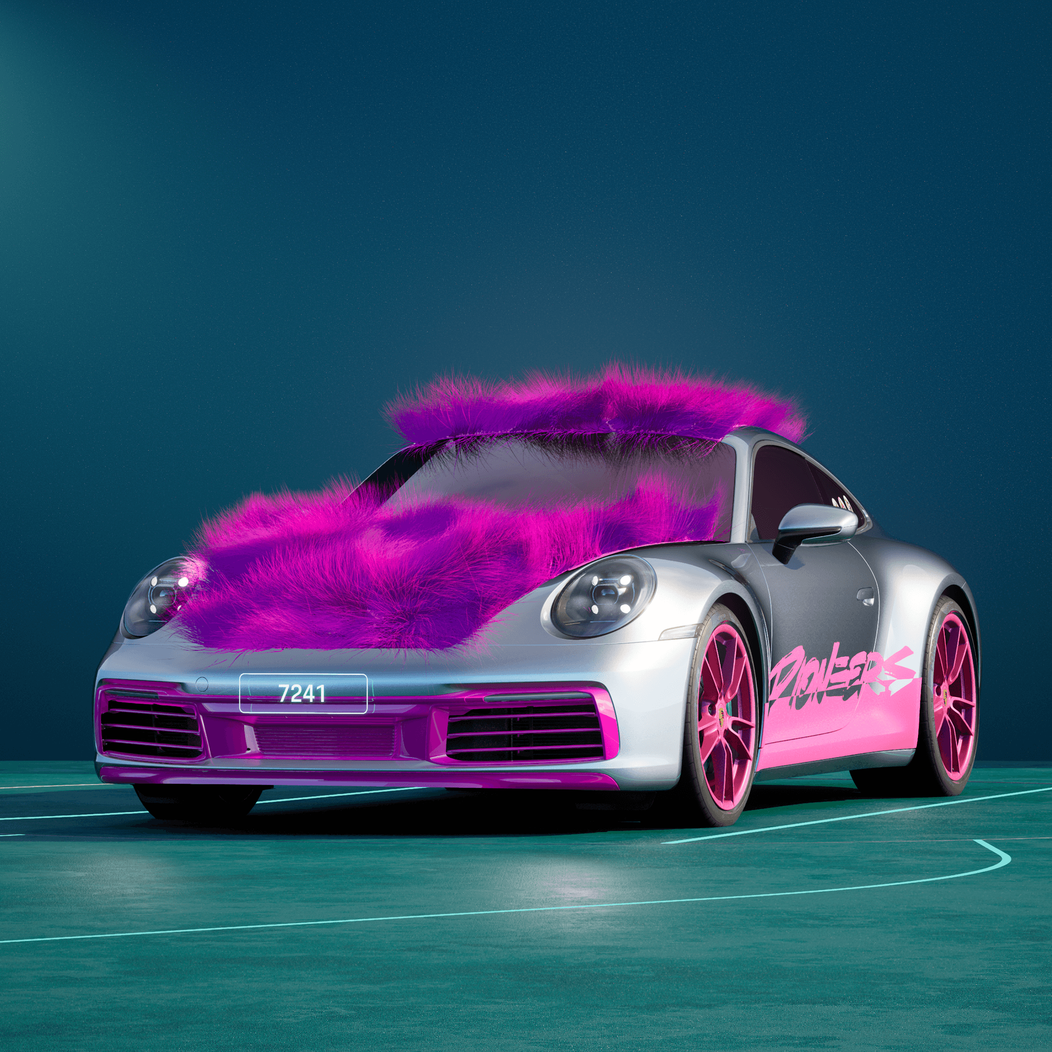 The PORSCHΞ 911 7241 image in phase
