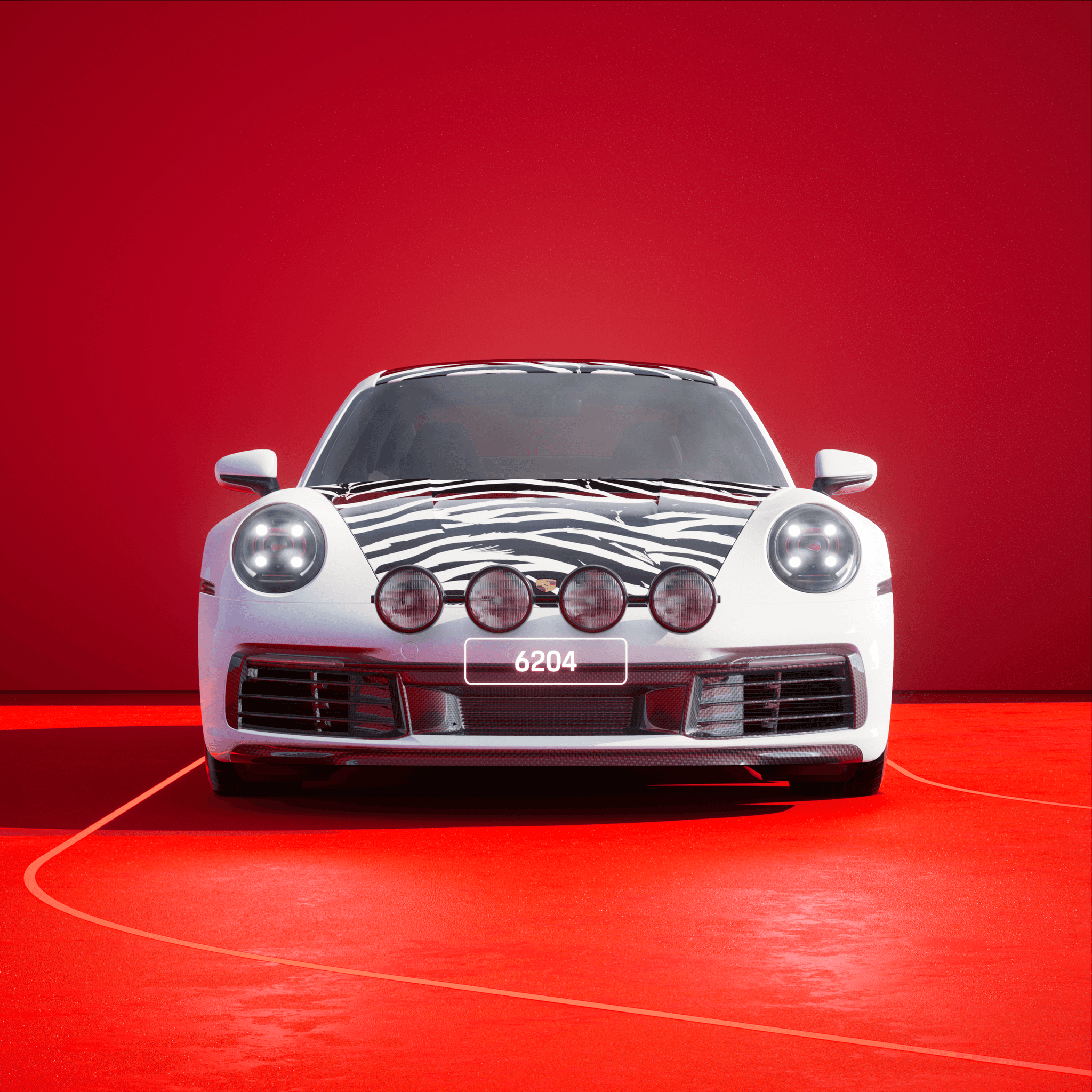 The PORSCHΞ 911 6204 image in phase