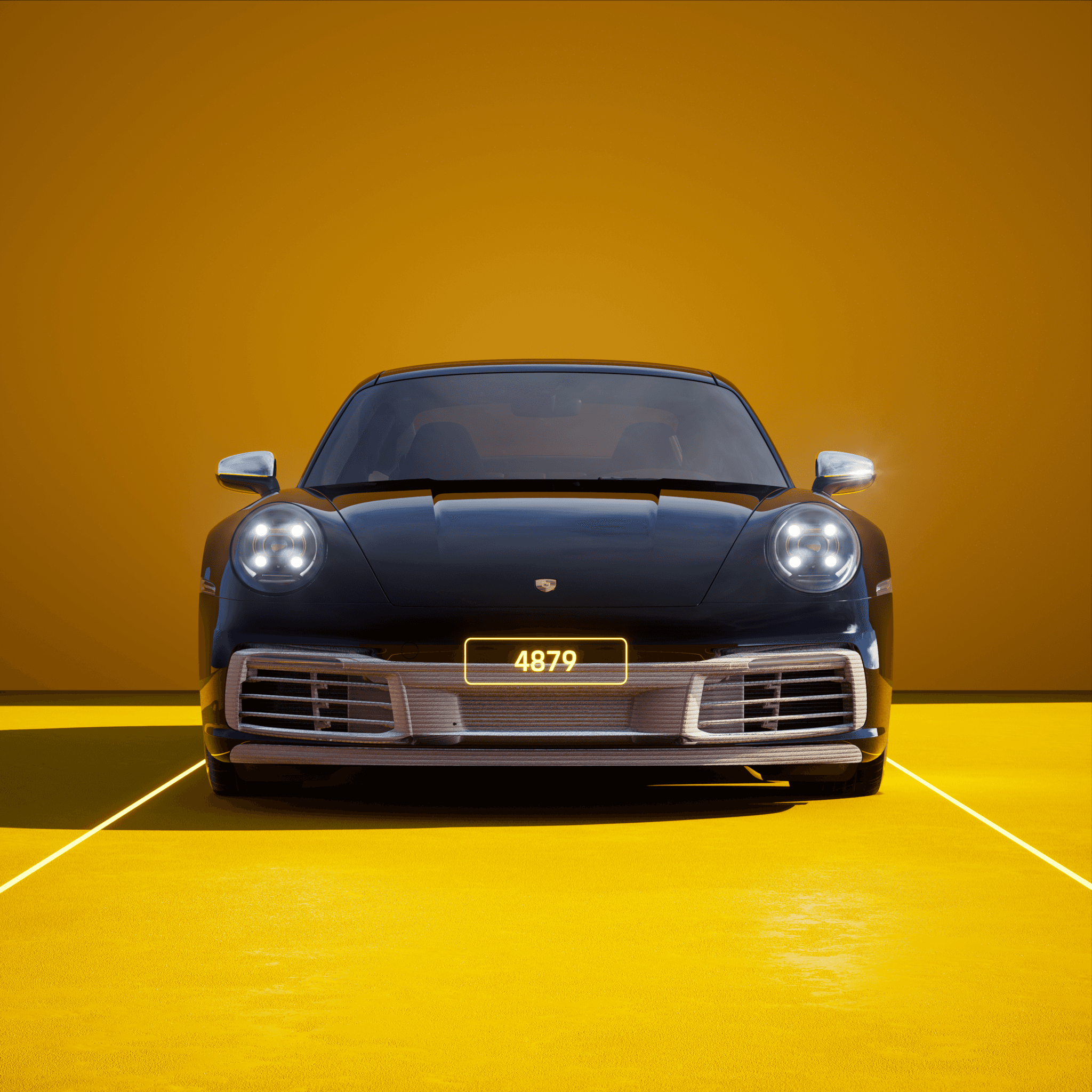 The PORSCHΞ 911 4879 image in phase