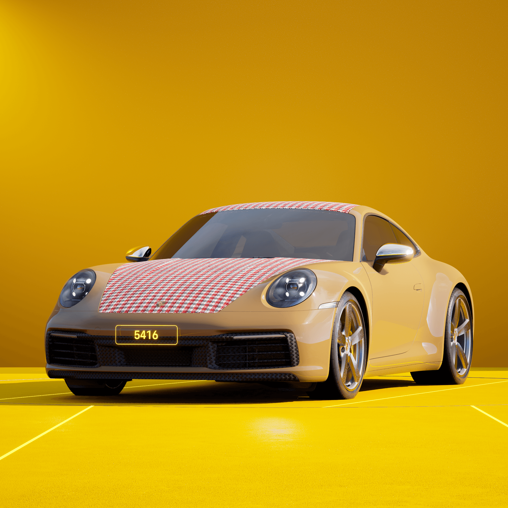 The PORSCHΞ 911 5416 image in phase