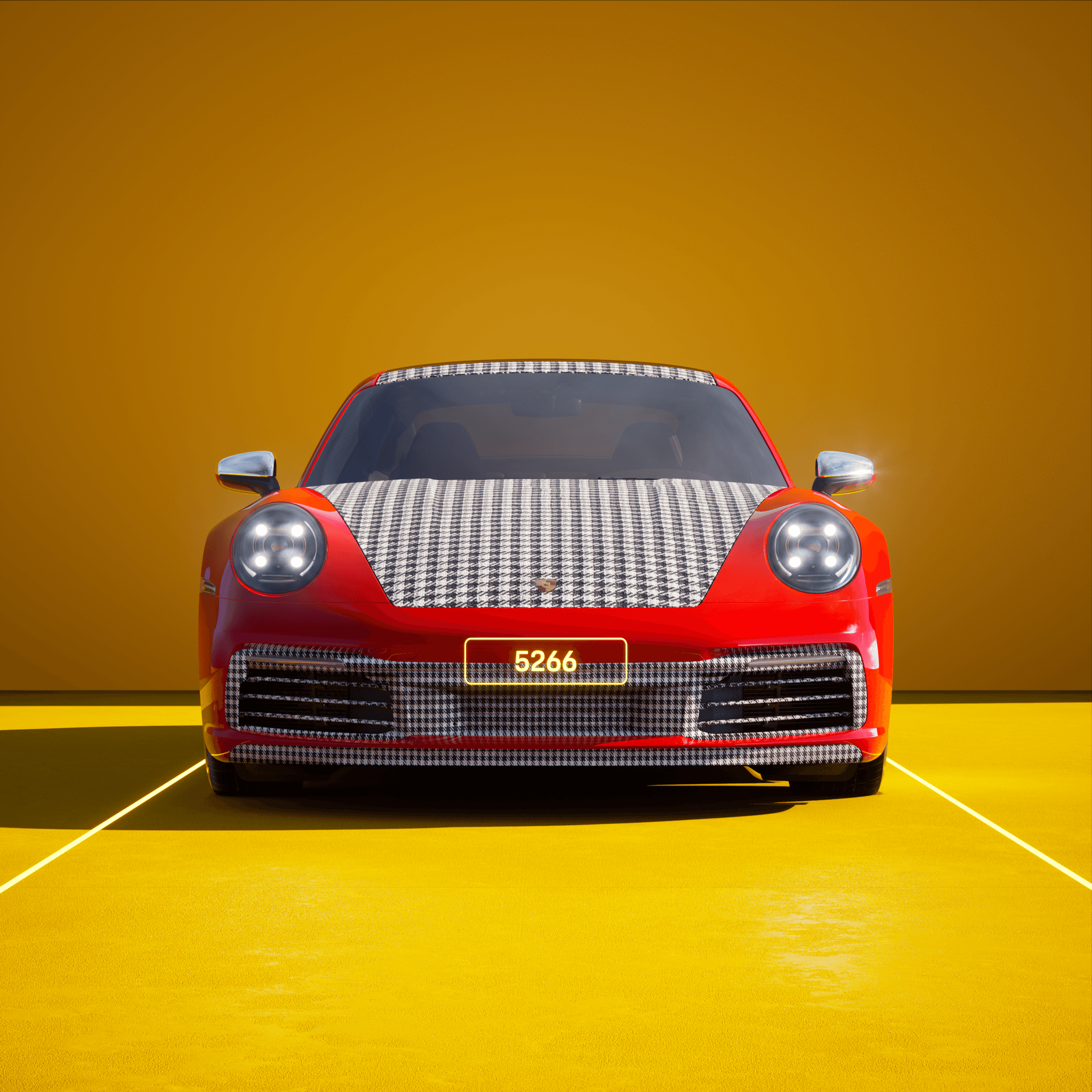 The PORSCHΞ 911 5266 image in phase