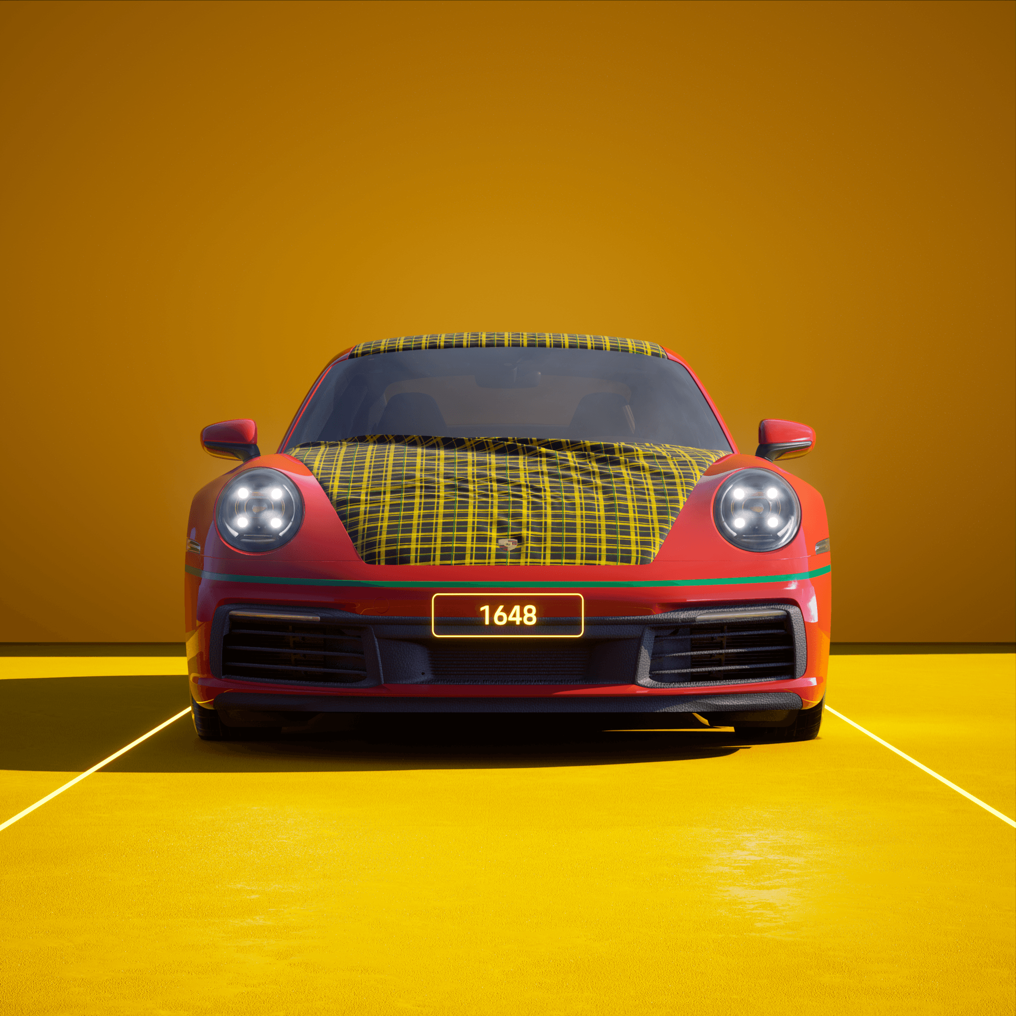 The PORSCHΞ 911 1648 image in phase
