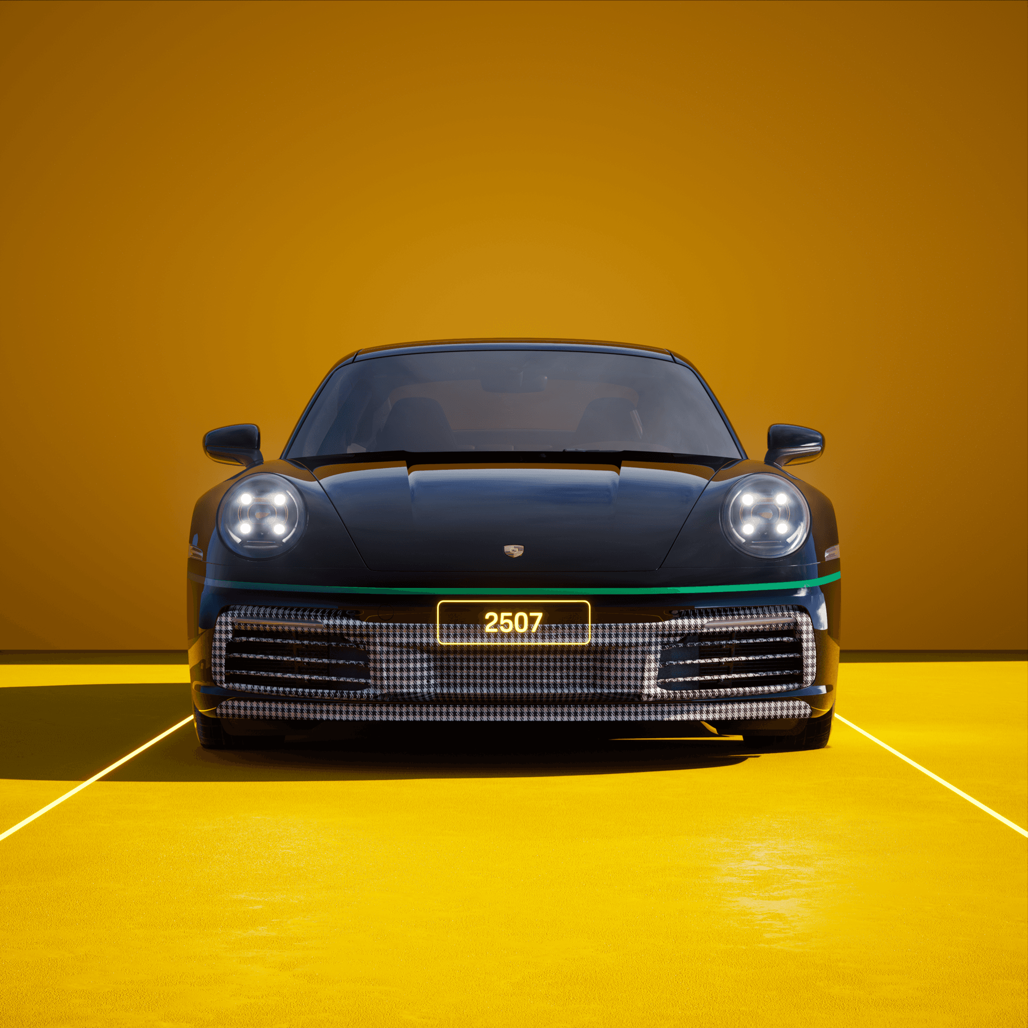 The PORSCHΞ 911 2507 image in phase