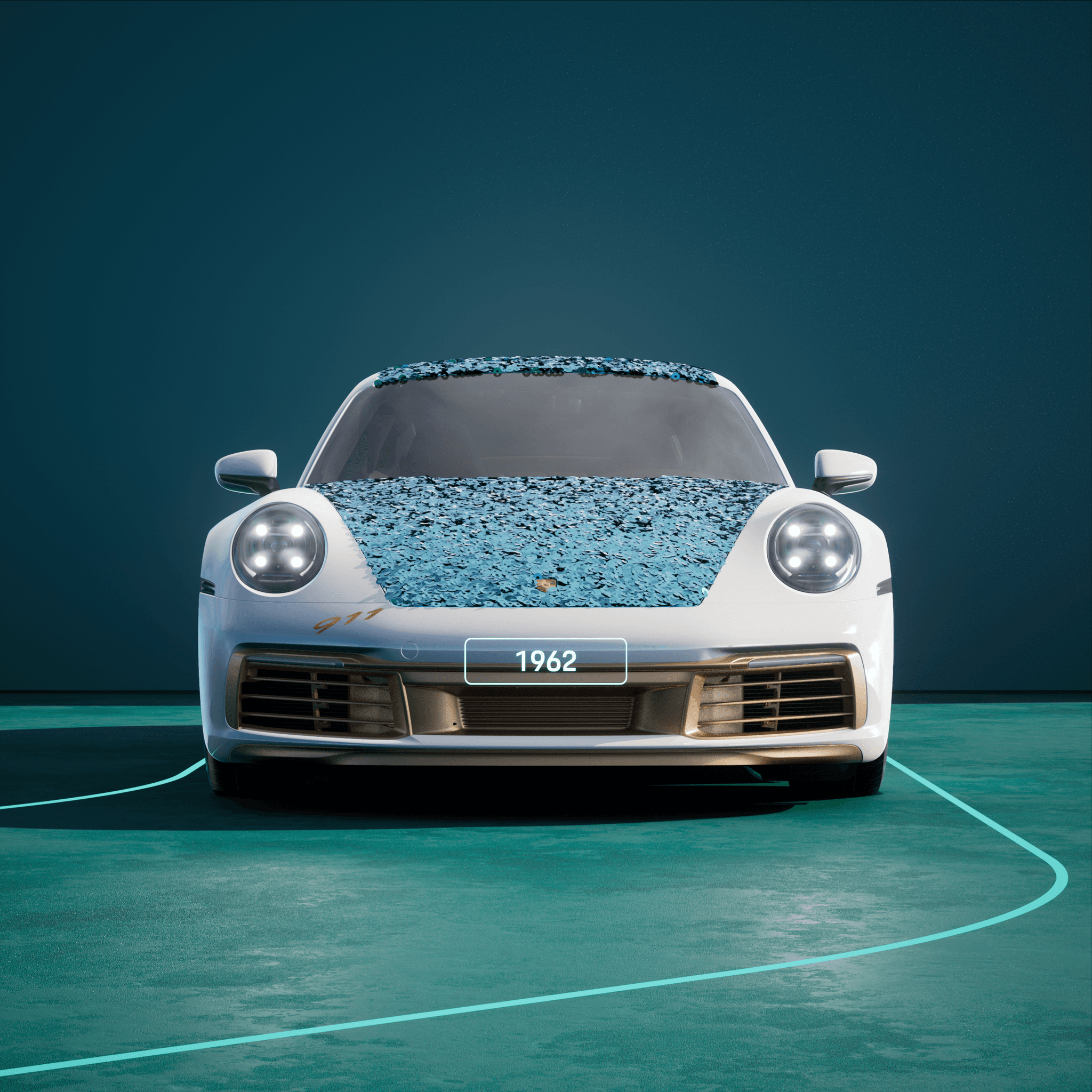 The PORSCHΞ 911 1962 image in phase