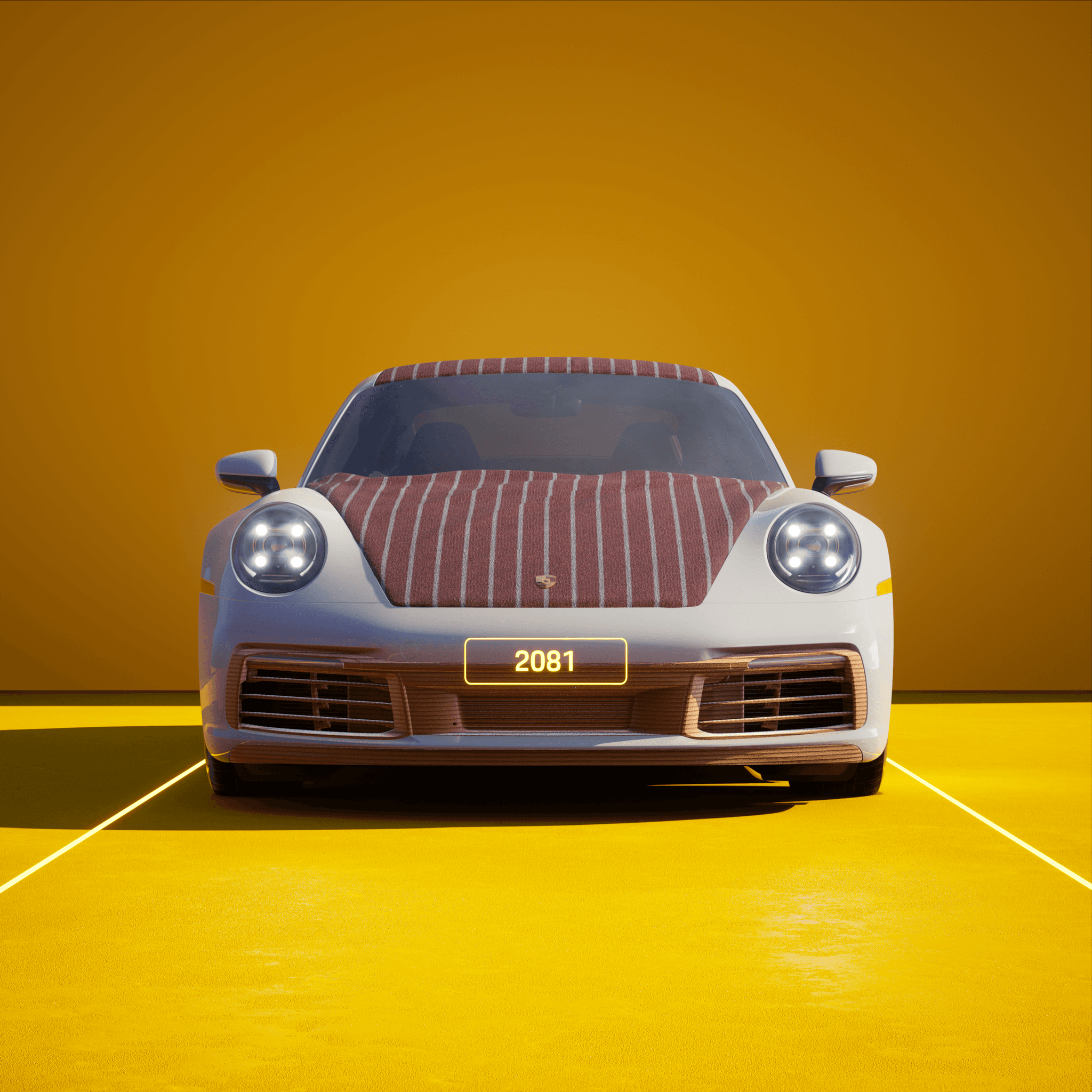 The PORSCHΞ 911 2081 image in phase