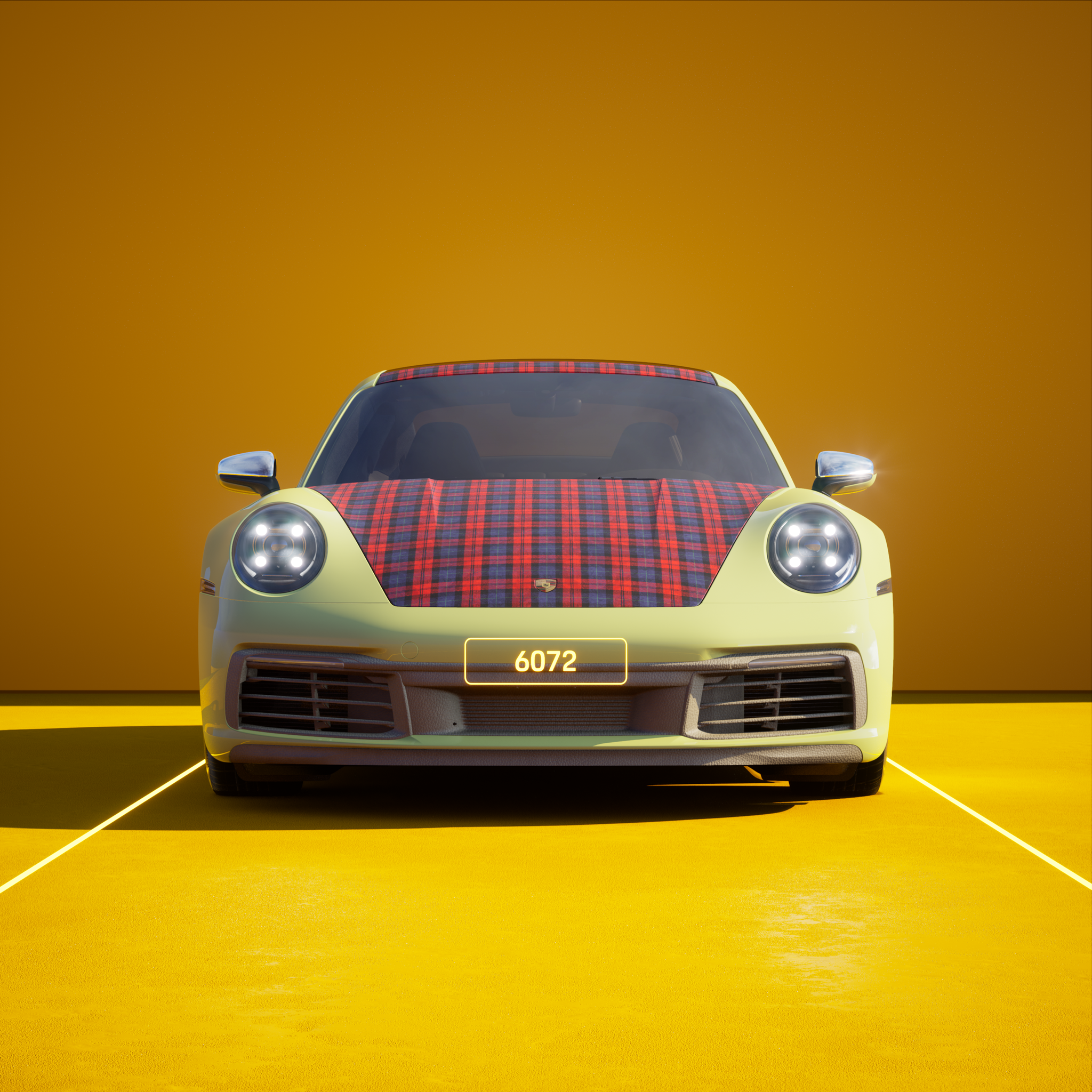 The PORSCHΞ 911 6072 image in phase