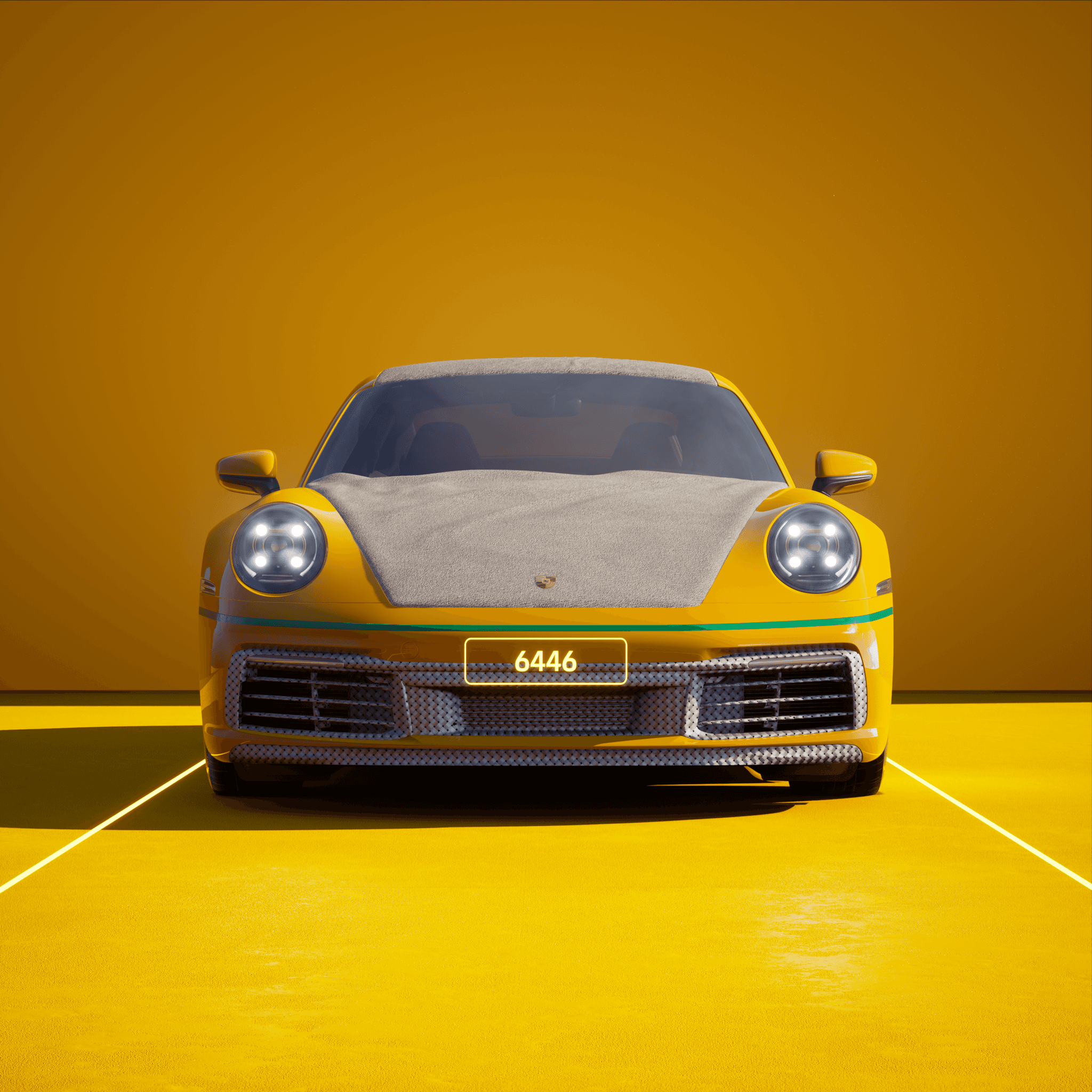 The PORSCHΞ 911 6446 image in phase
