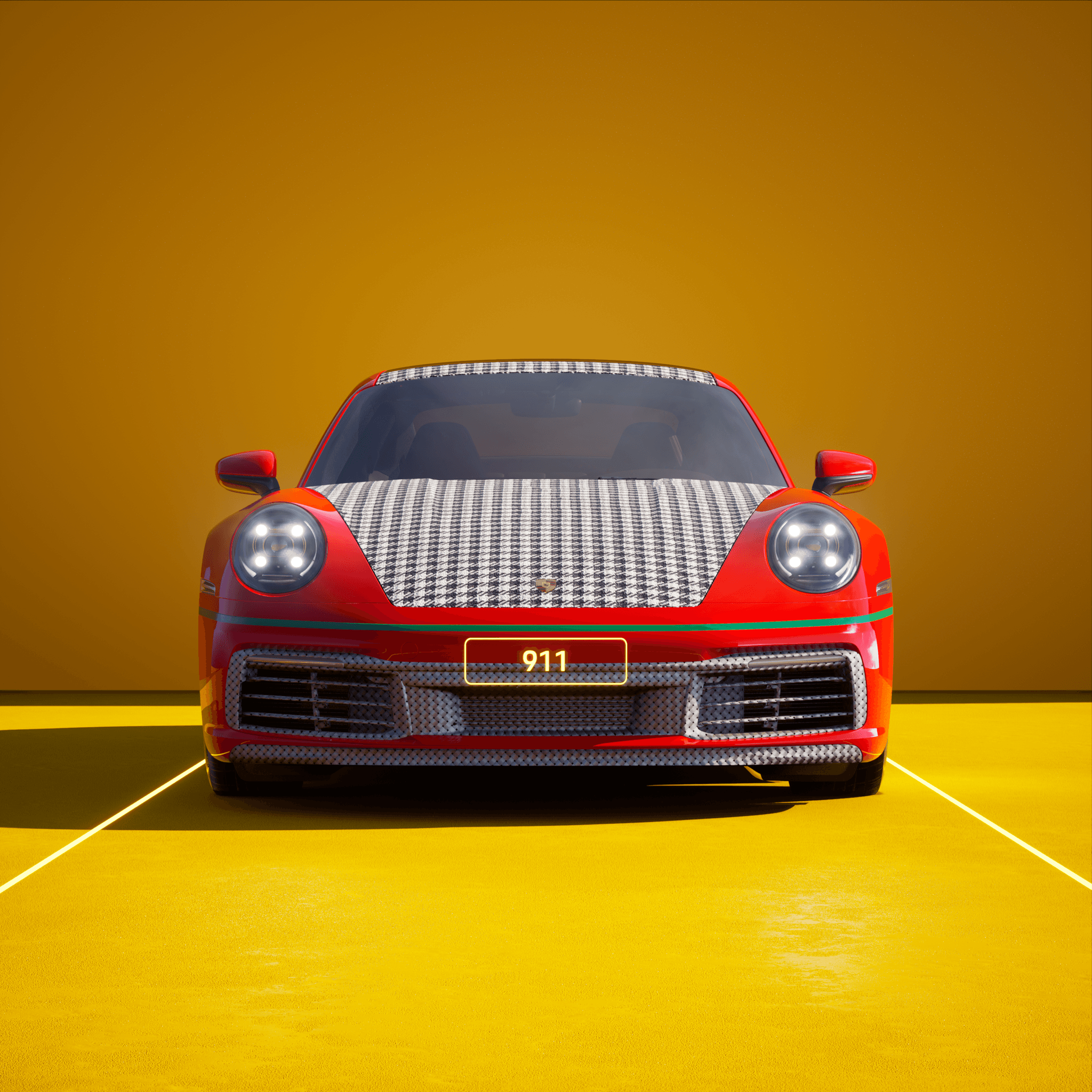 The PORSCHΞ 911 911 image in phase