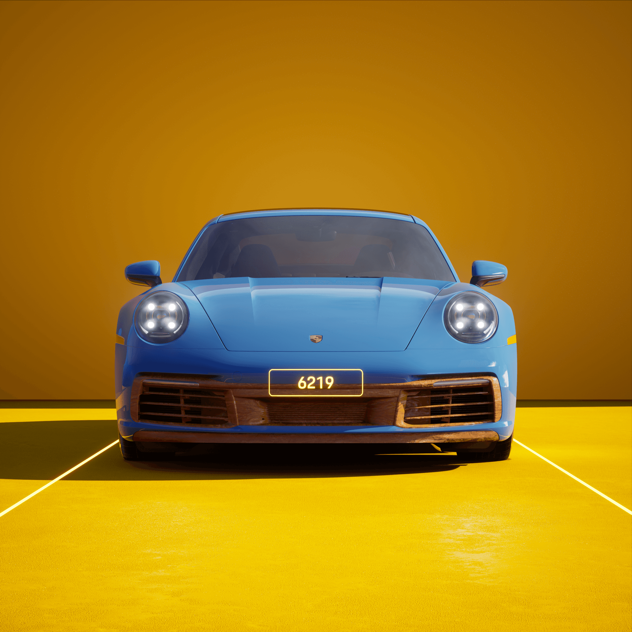 The PORSCHΞ 911 6219 image in phase