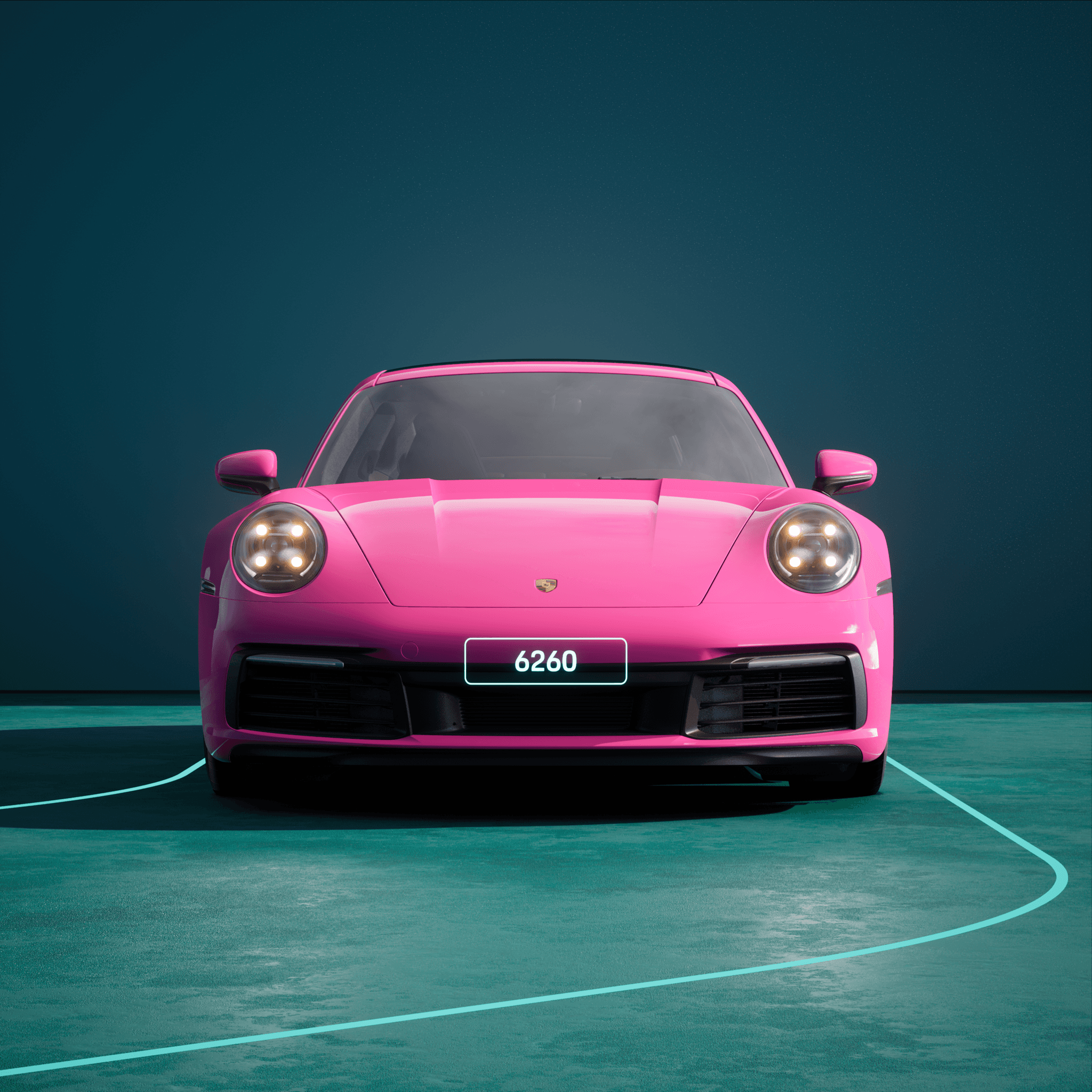 The PORSCHΞ 911 6260 image in phase