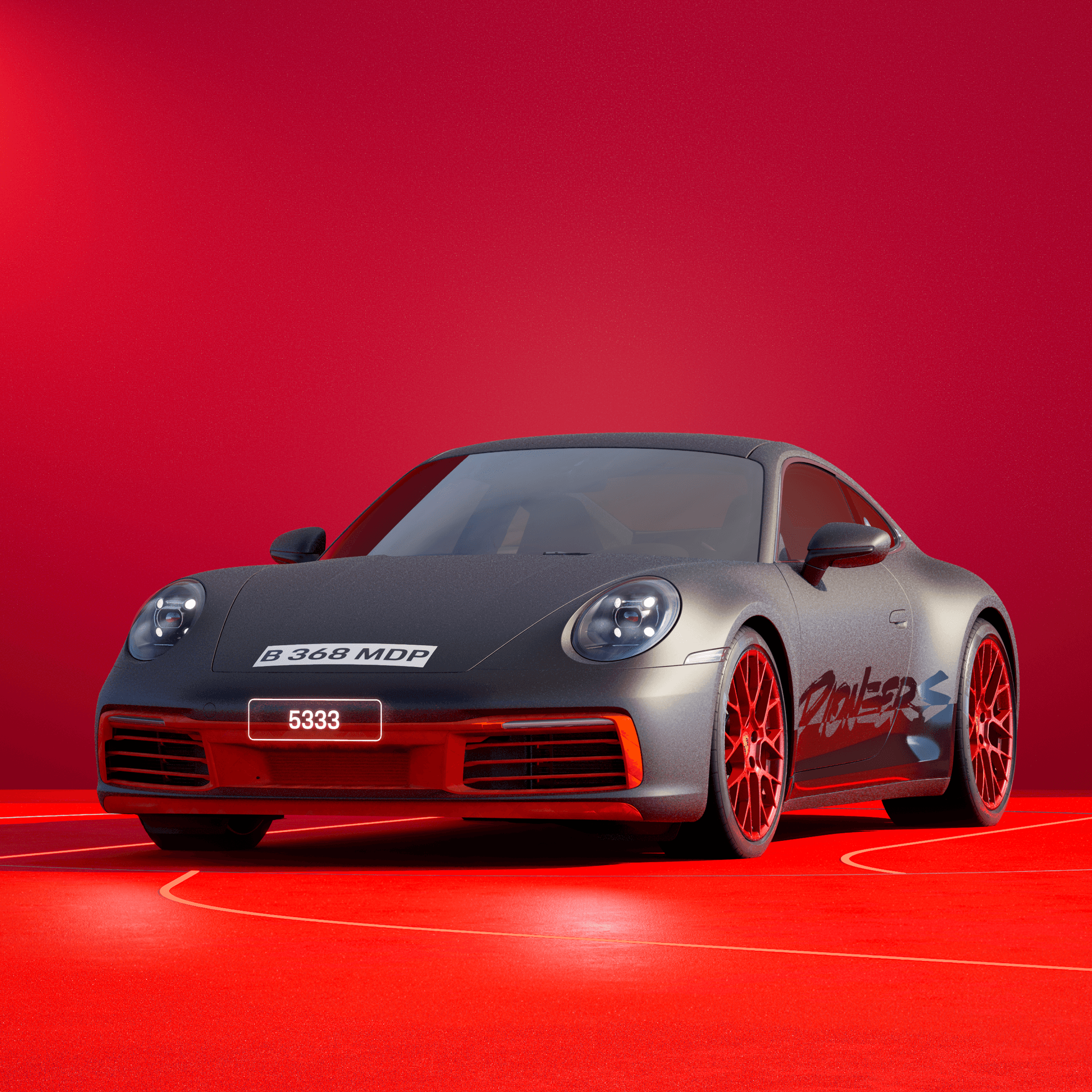 The PORSCHΞ 911 5333 image in phase