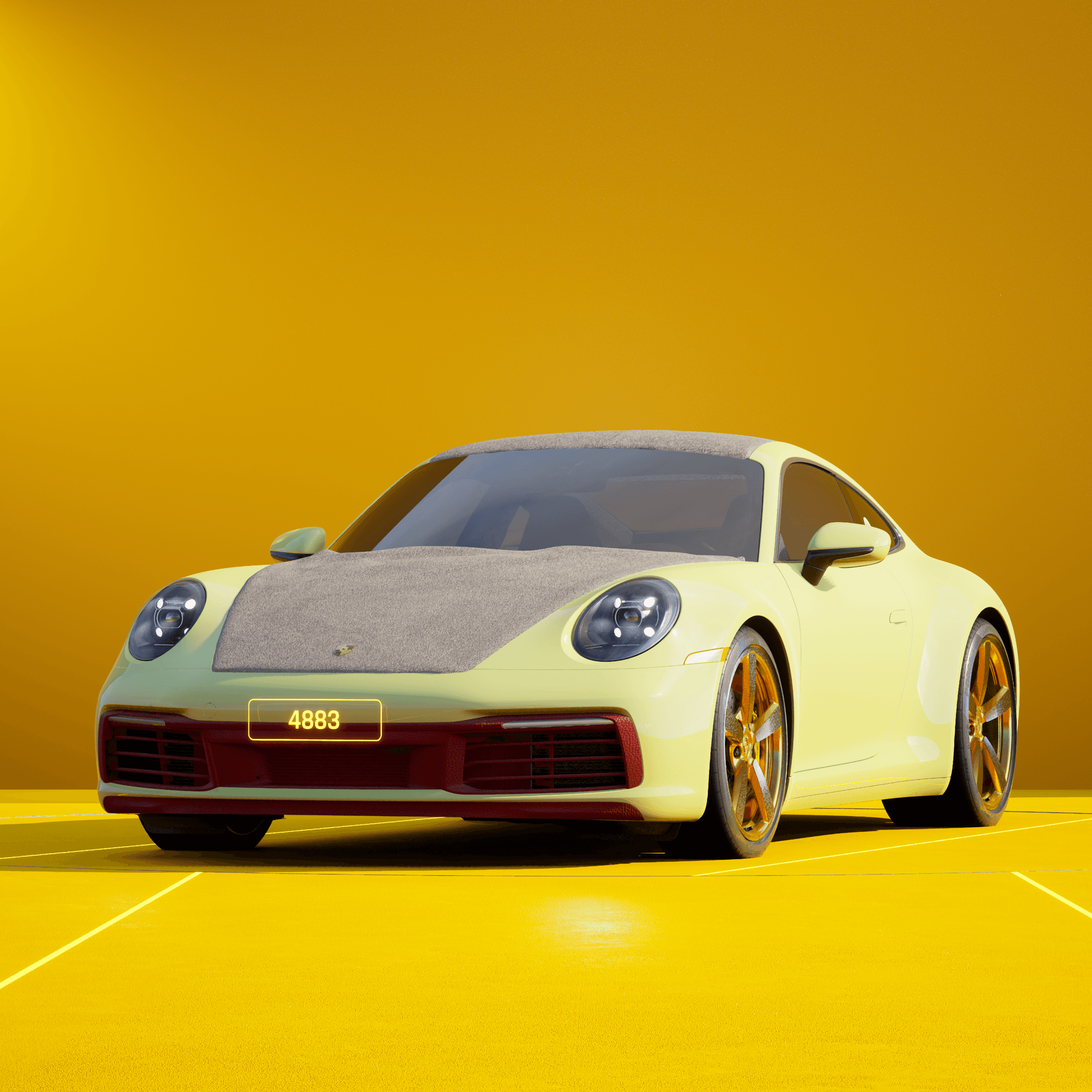 The PORSCHΞ 911 4883 image in phase
