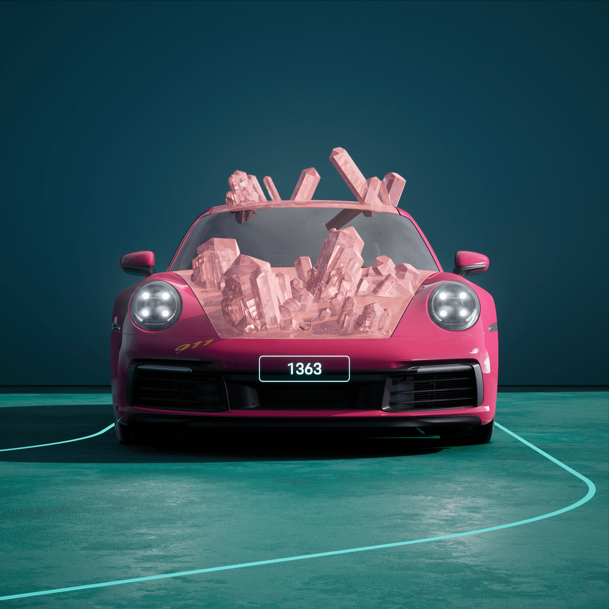 The PORSCHΞ 911 1363 image in phase