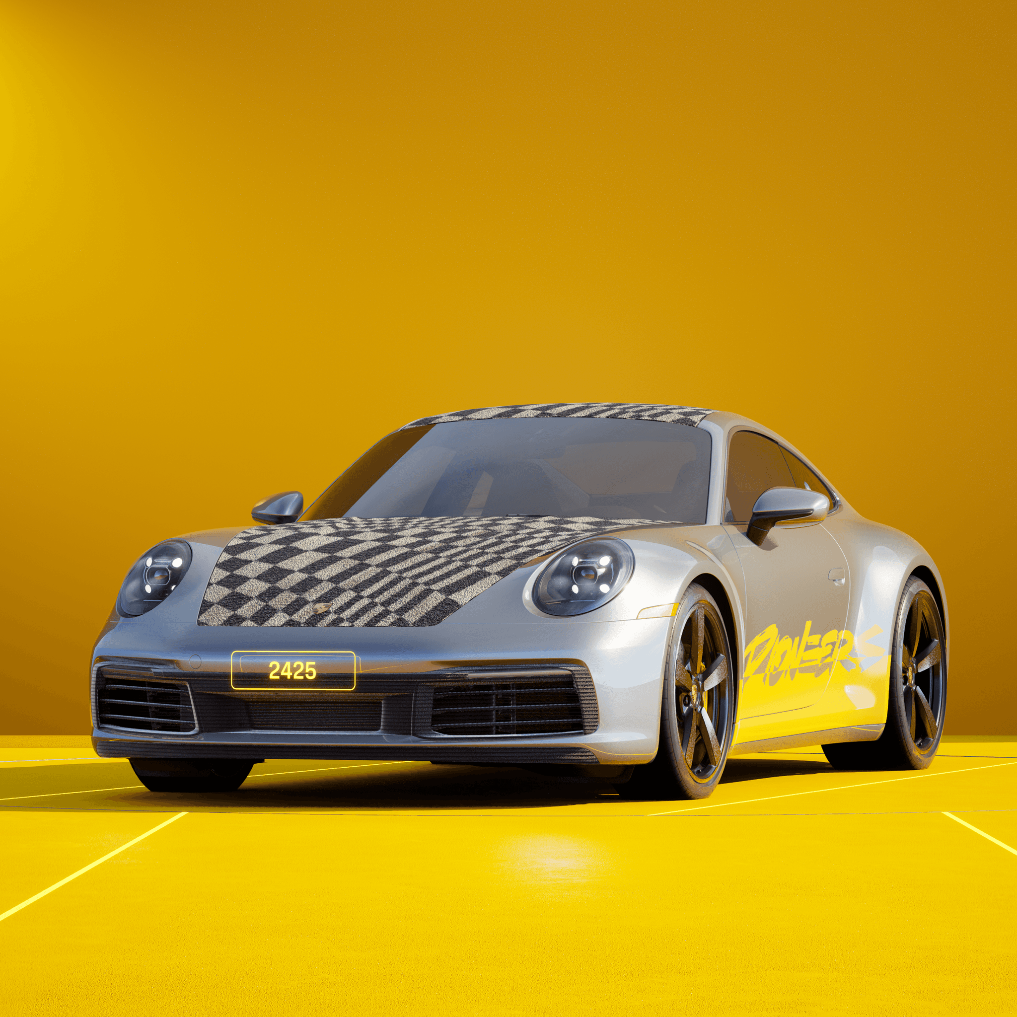 The PORSCHΞ 911 2425 image in phase
