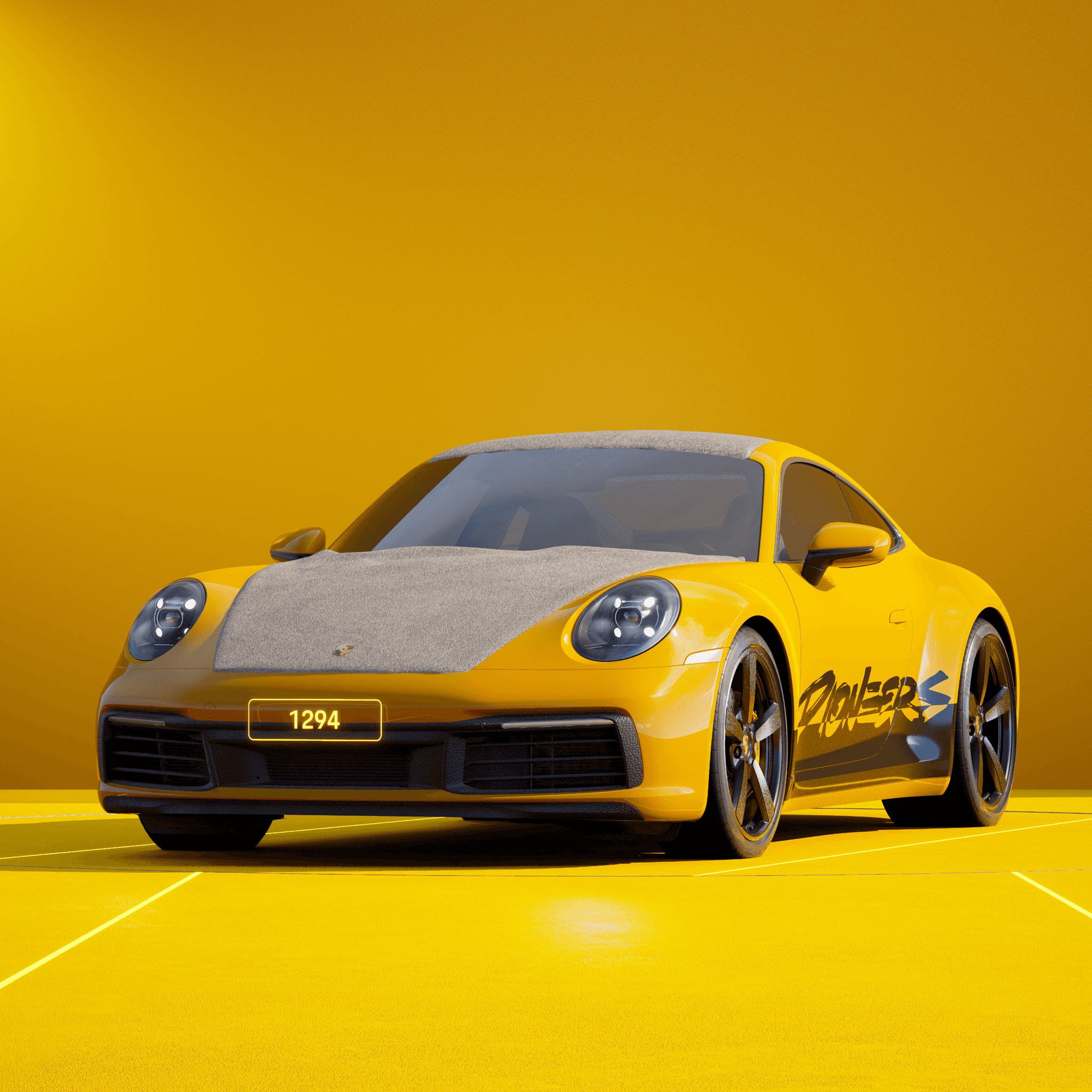 The PORSCHΞ 911 1294 image in phase