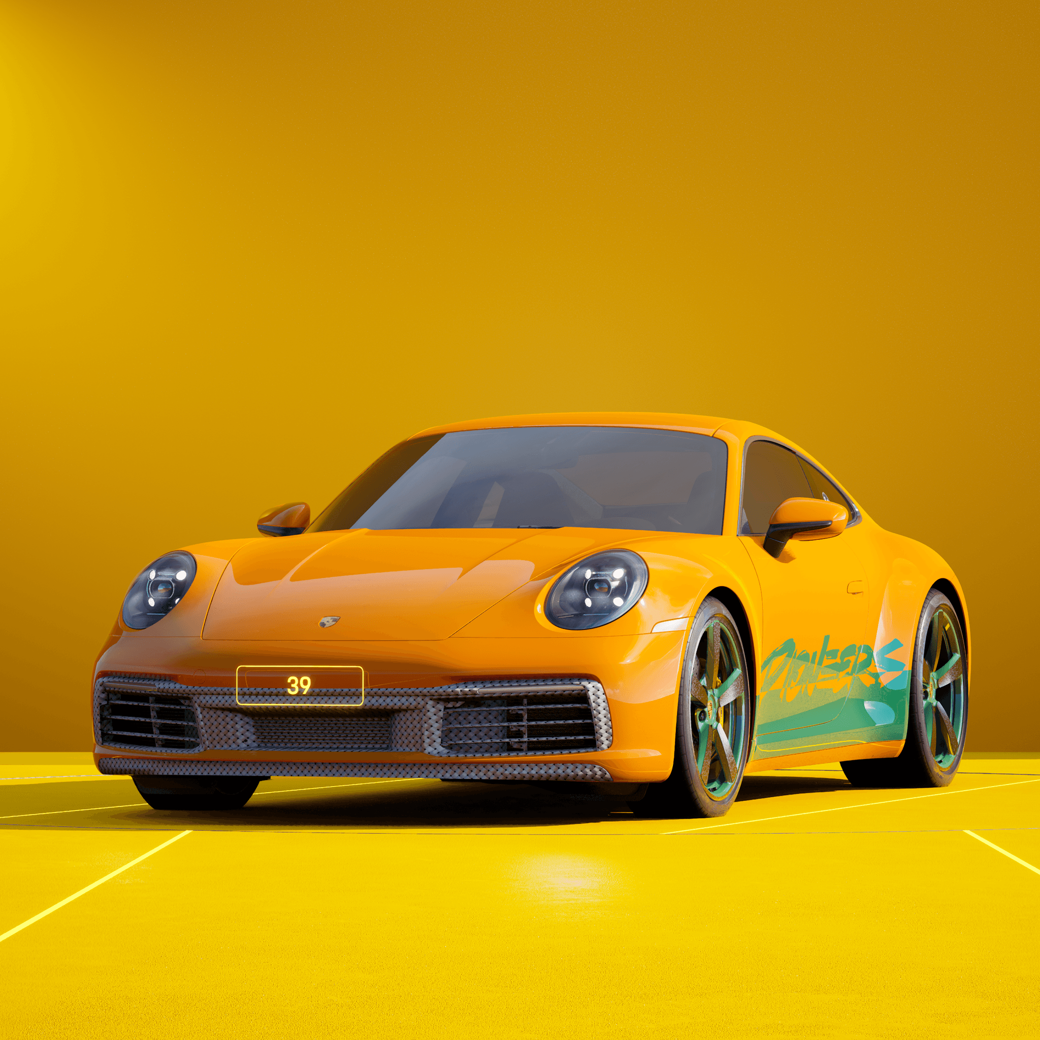 The PORSCHΞ 911 39 image in phase
