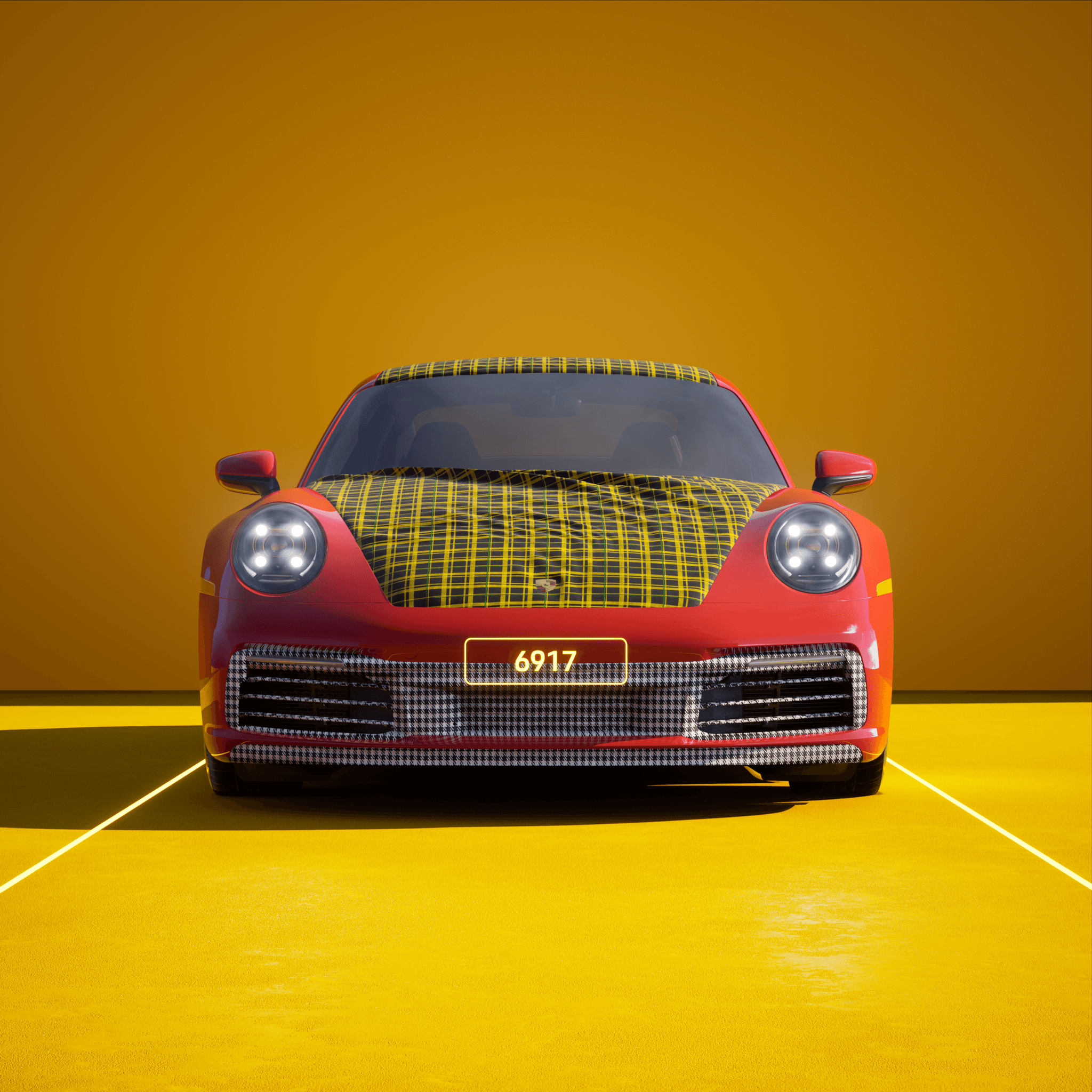 The PORSCHΞ 911 6917 image in phase