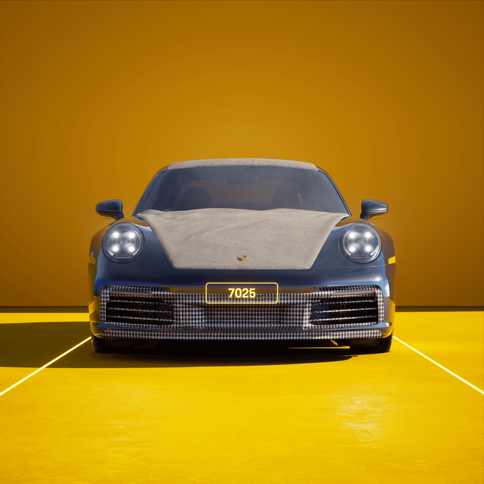 The PORSCHΞ 911 7025 image in phase