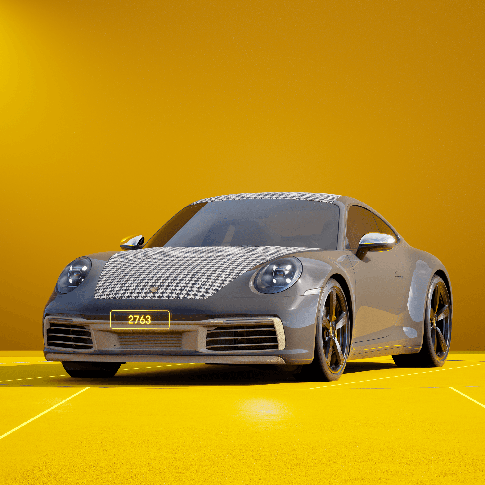 The PORSCHΞ 911 2763 image in phase