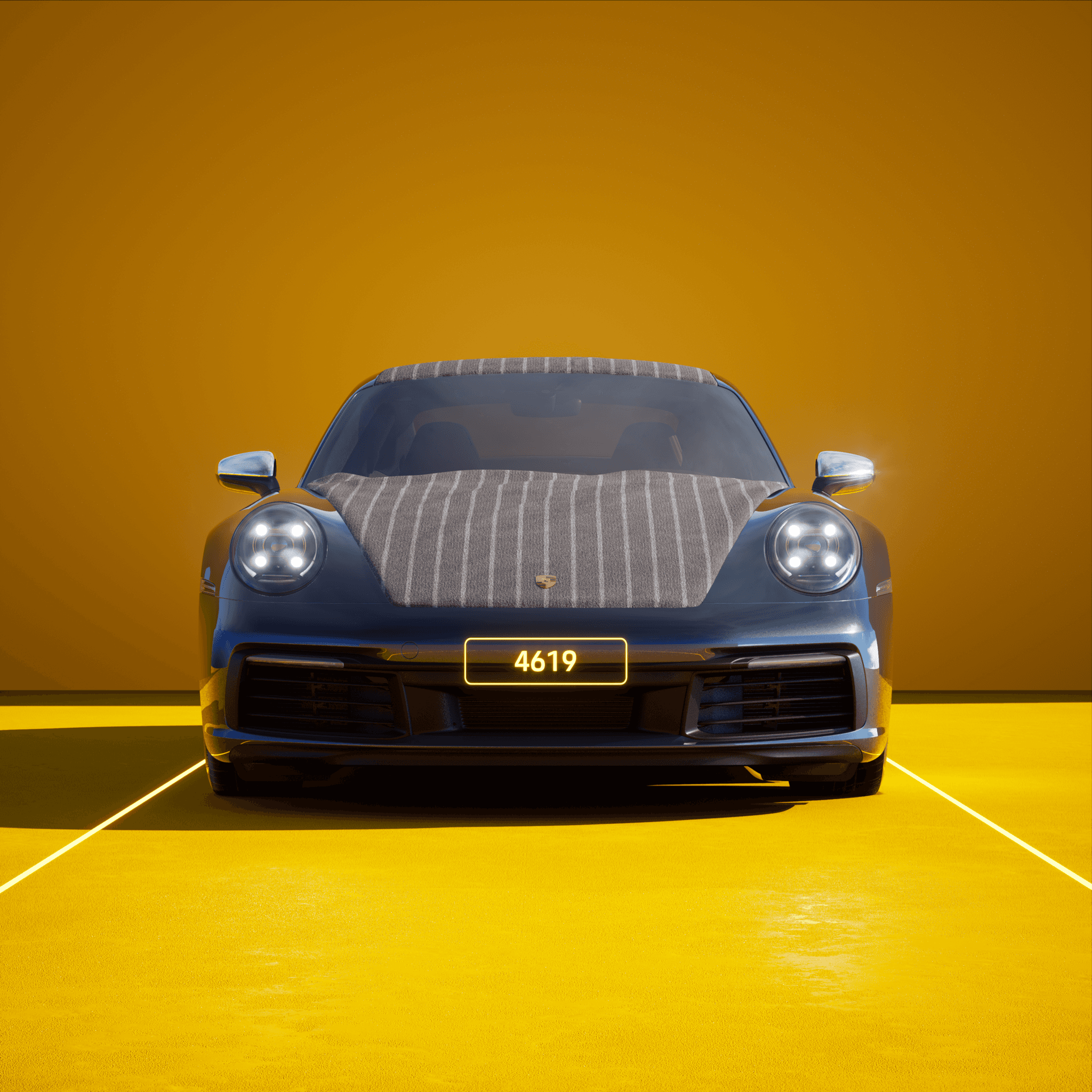 The PORSCHΞ 911 4619 image in phase