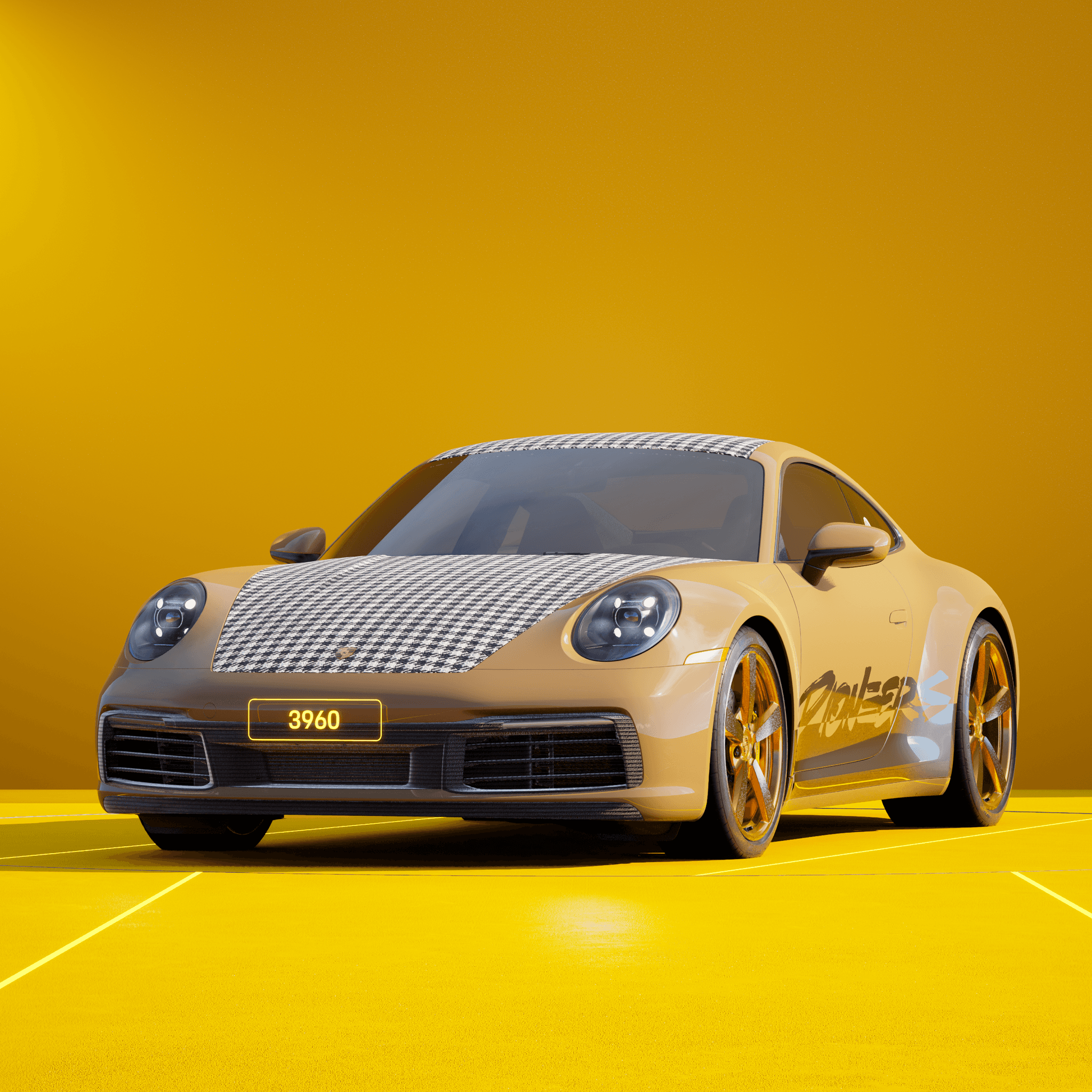 The PORSCHΞ 911 3960 image in phase