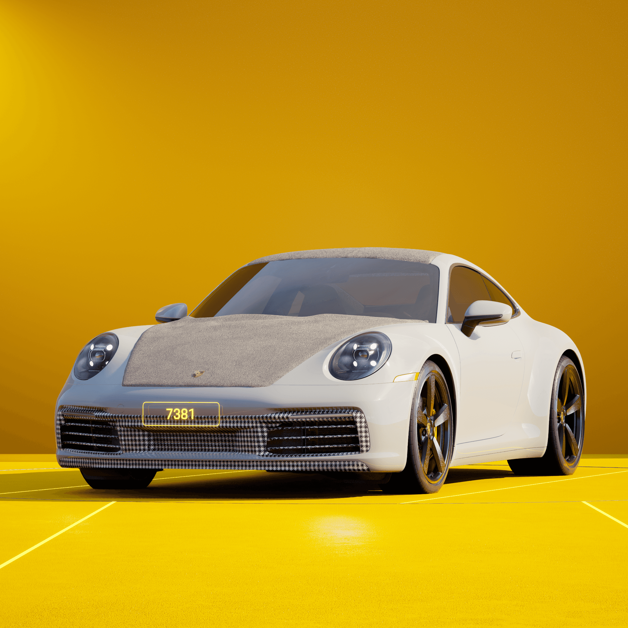 The PORSCHΞ 911 7381 image in phase