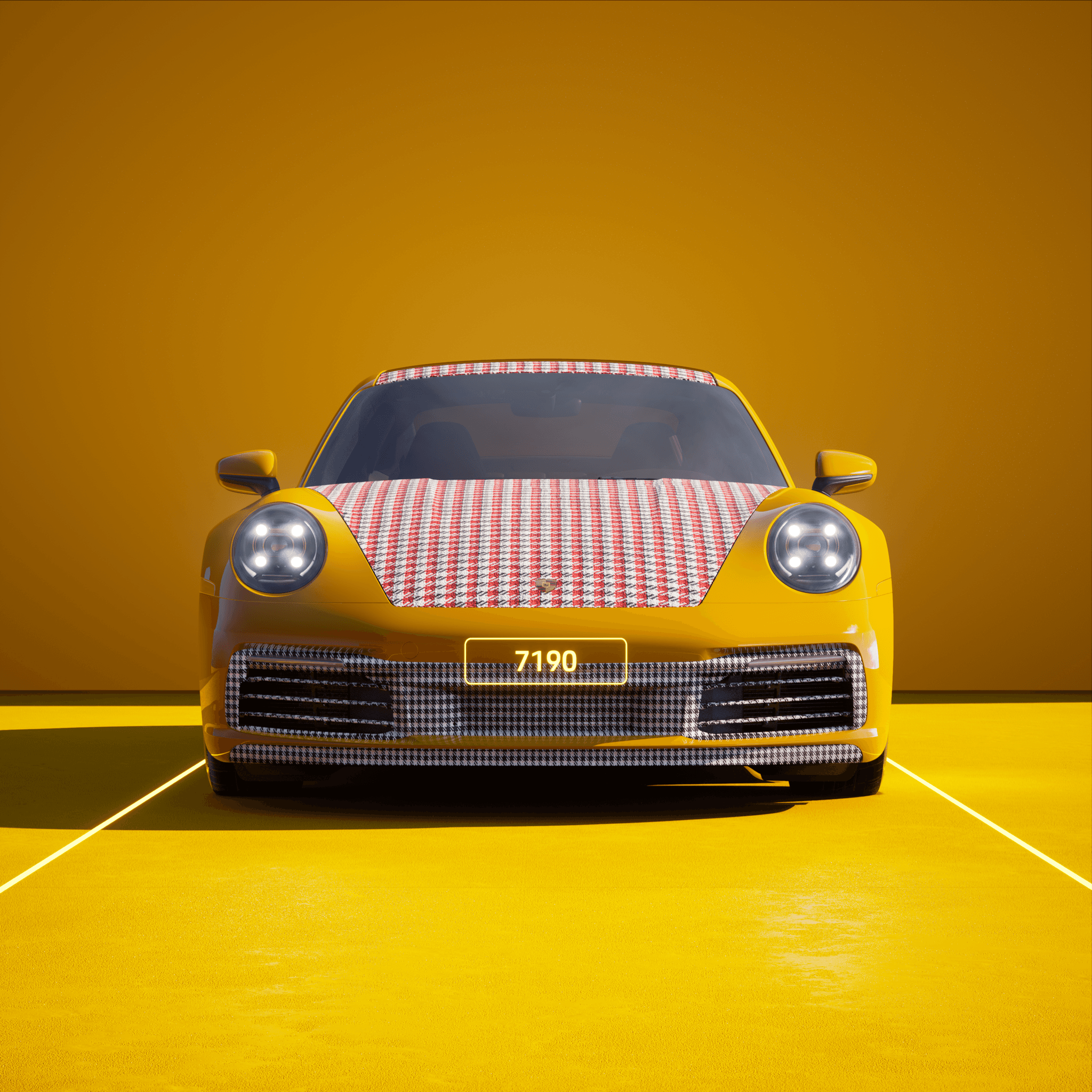 The PORSCHΞ 911 7190 image in phase