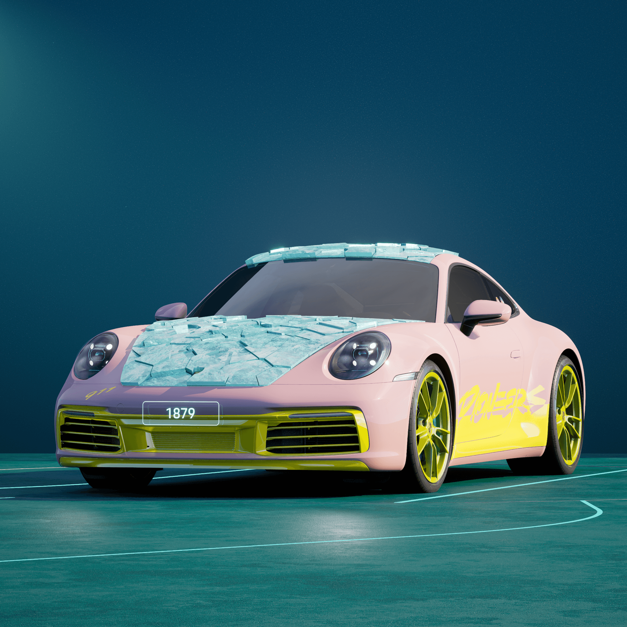 The PORSCHΞ 911 1879 image in phase