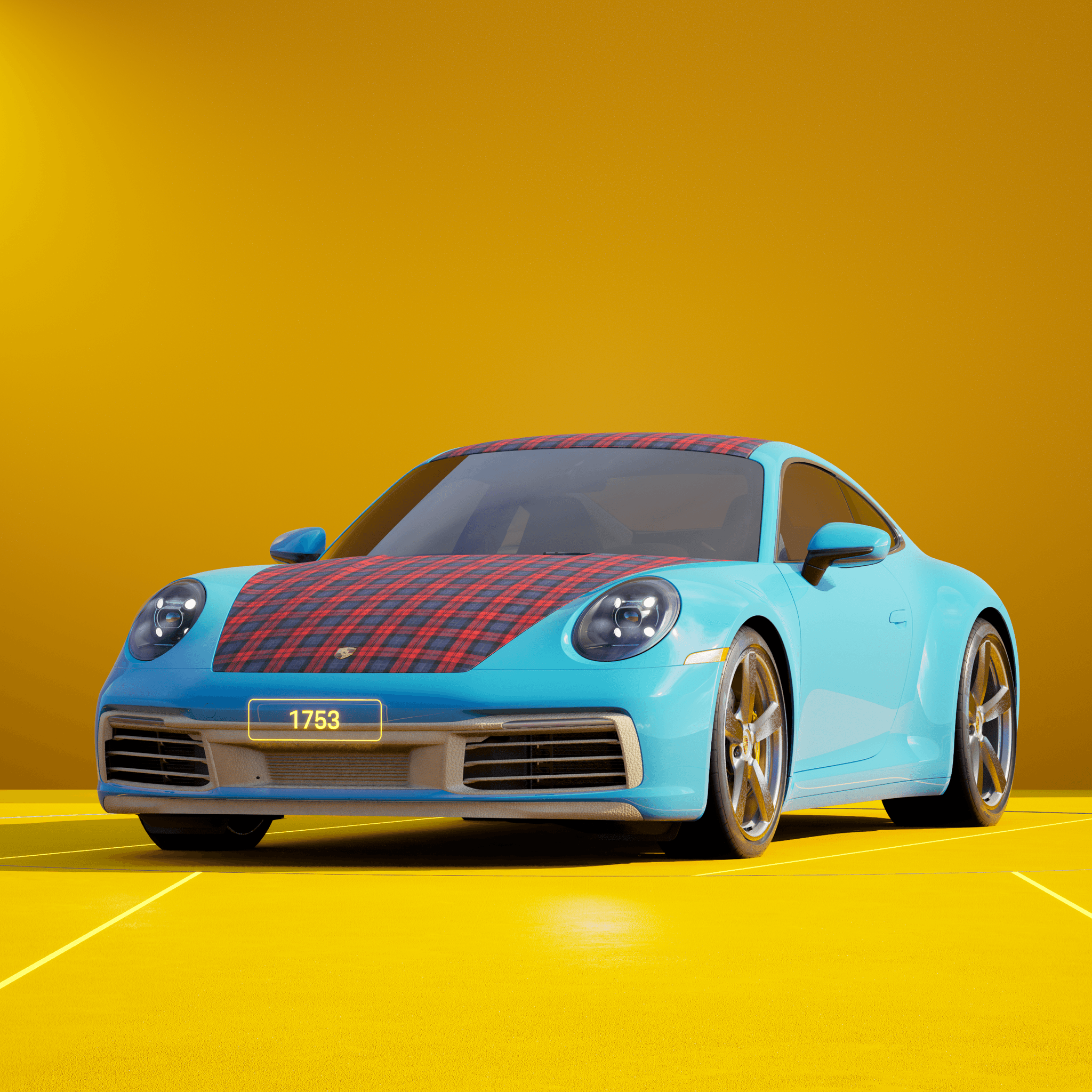 The PORSCHΞ 911 1753 image in phase