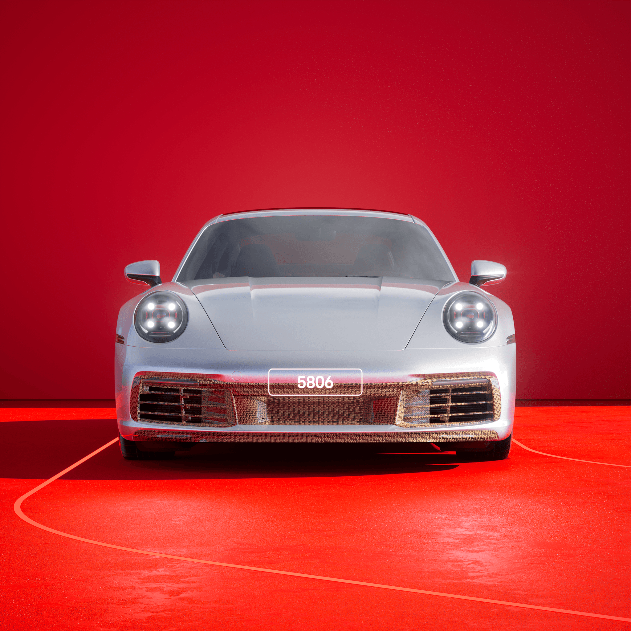 The PORSCHΞ 911 5806 image in phase