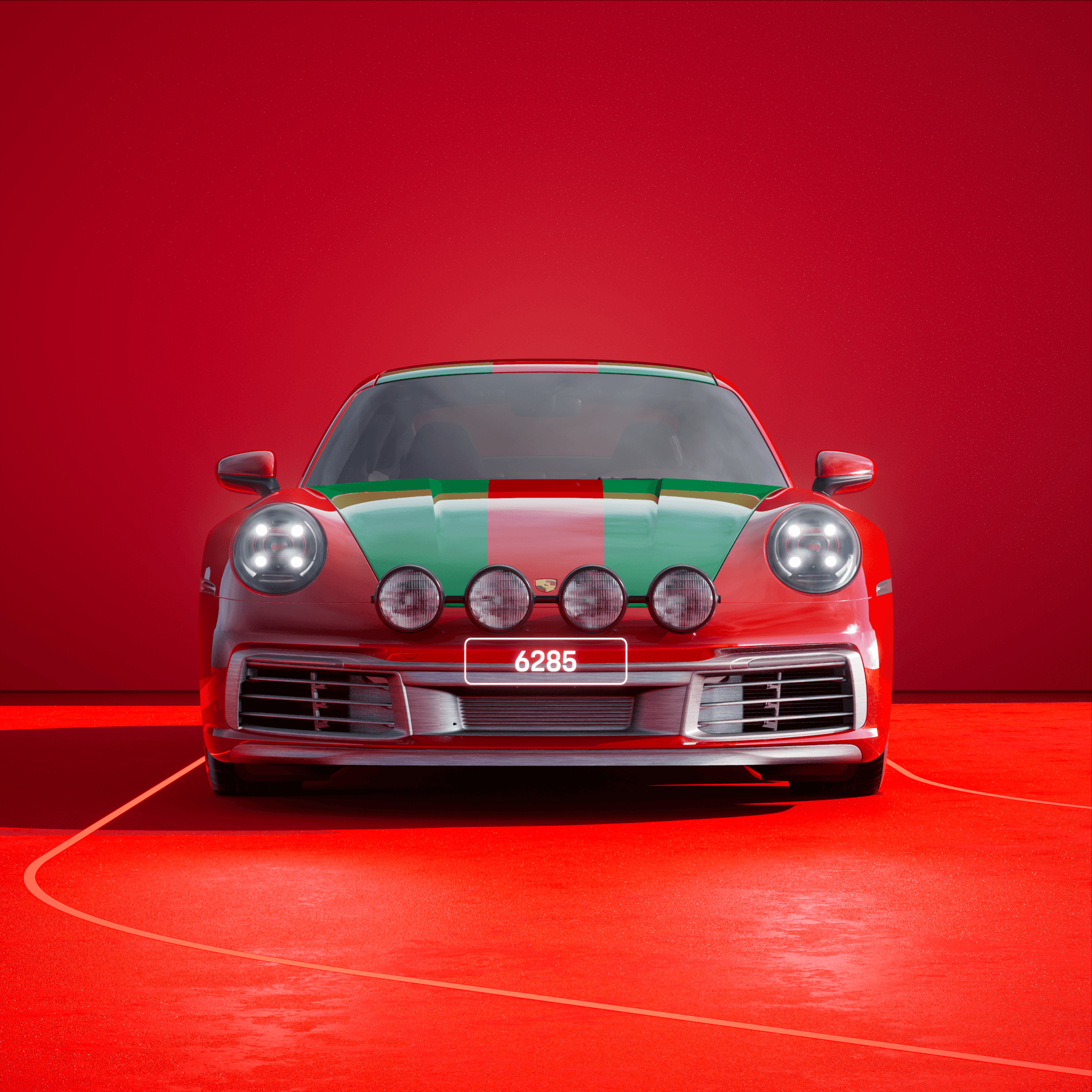 The PORSCHΞ 911 6285 image in phase