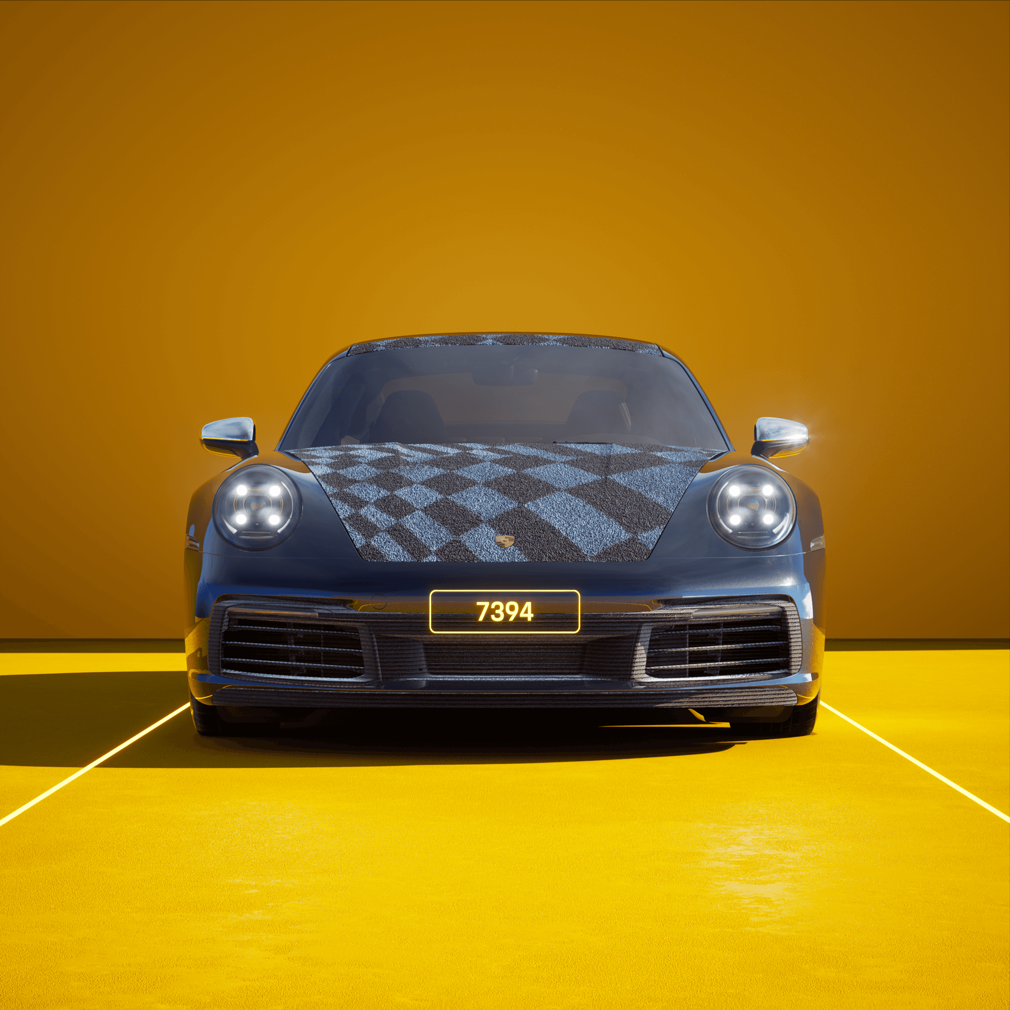 The PORSCHΞ 911 7394 image in phase