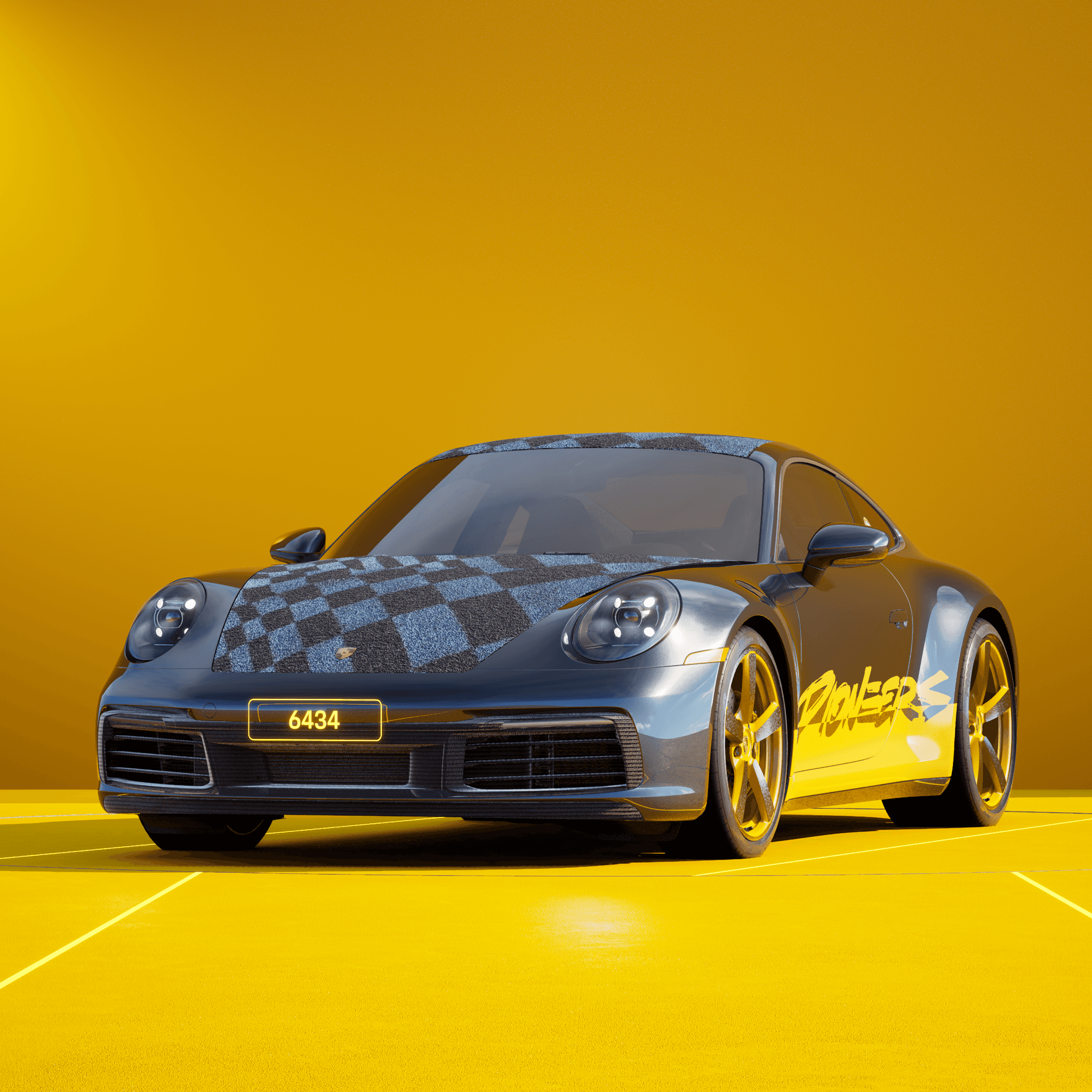 The PORSCHΞ 911 6434 image in phase