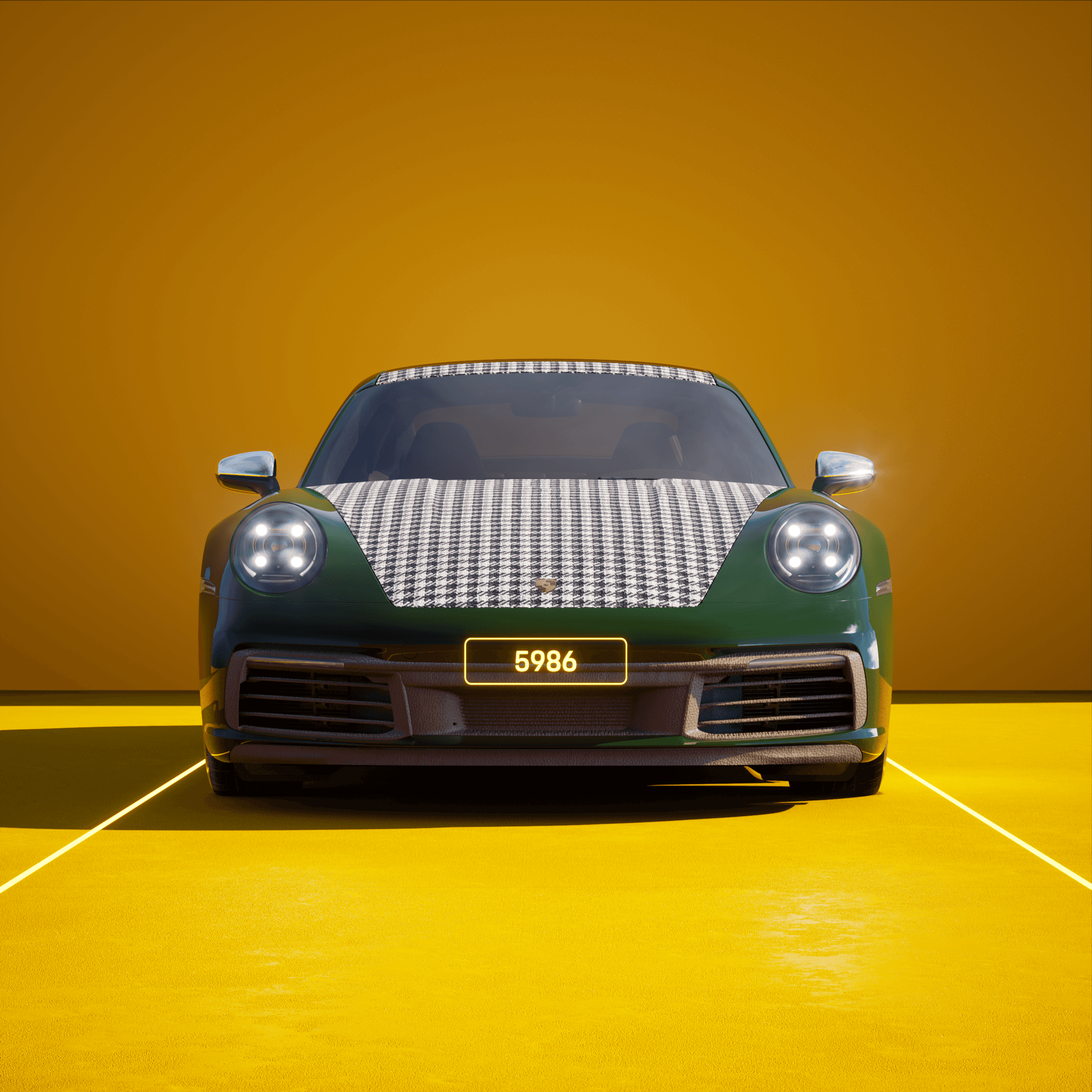 The PORSCHΞ 911 5986 image in phase