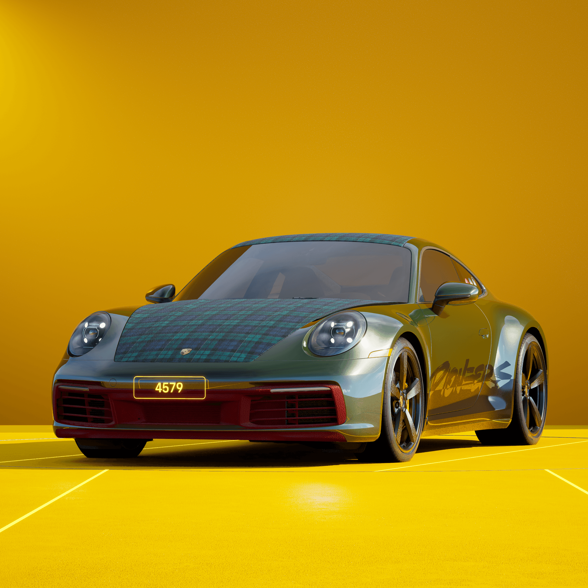 The PORSCHΞ 911 4579 image in phase