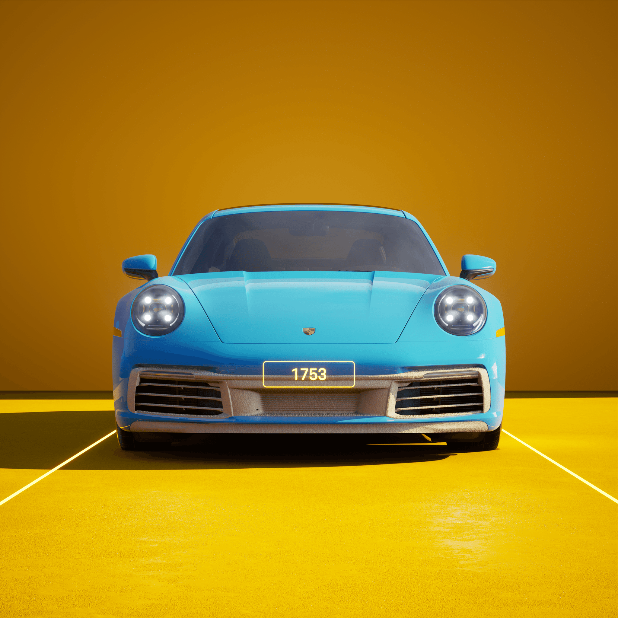 The PORSCHΞ 911 1753 image in phase