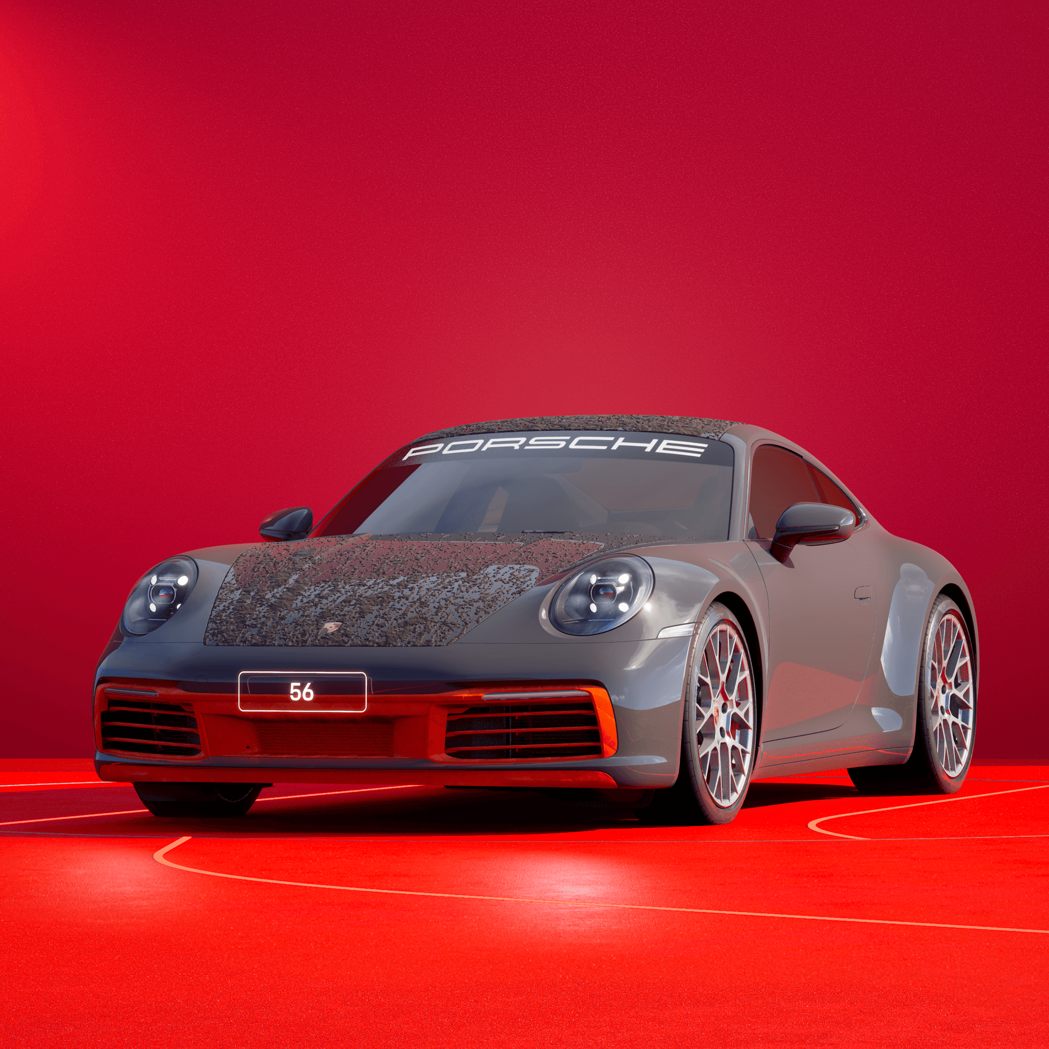 The PORSCHΞ 911 56 image in phase