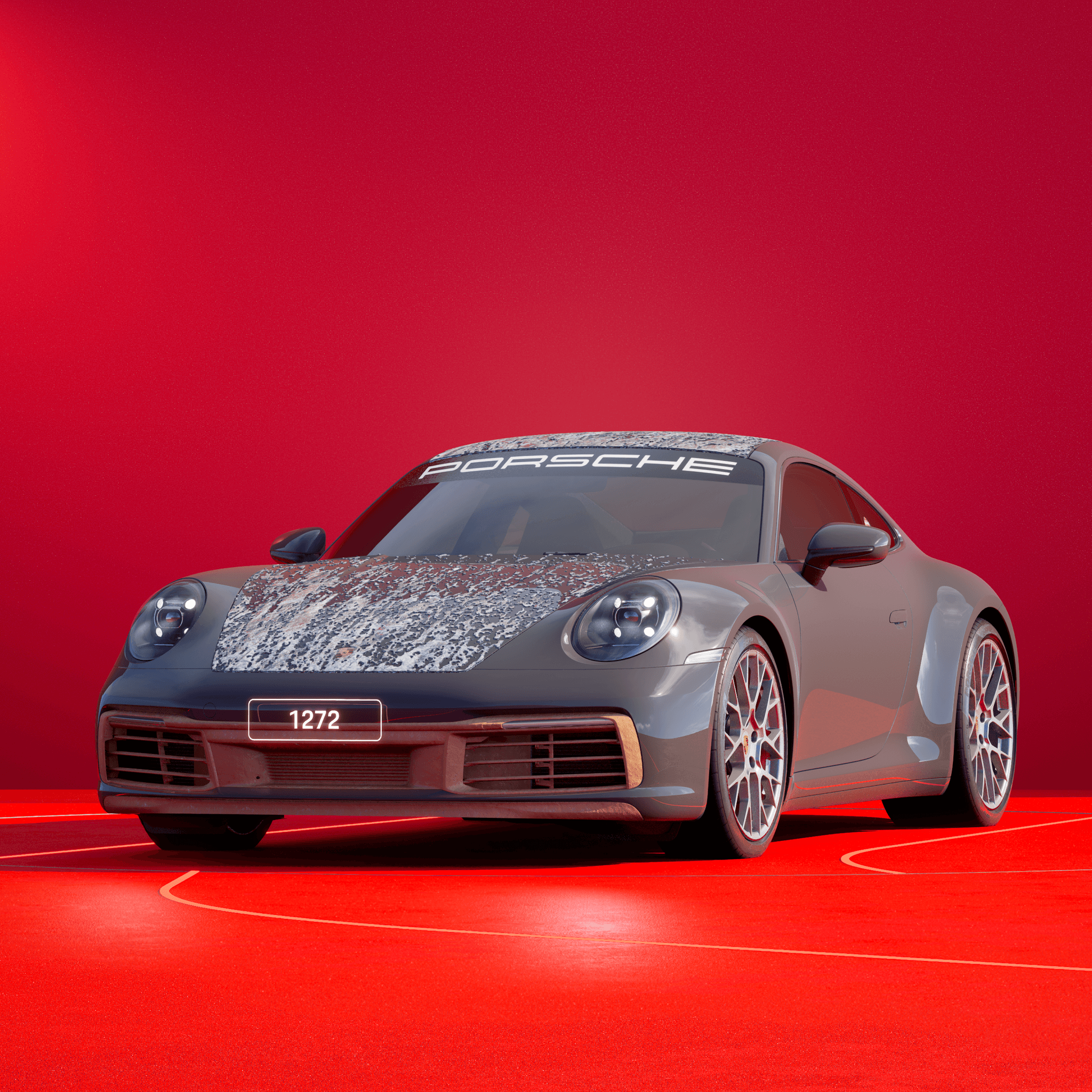 The PORSCHΞ 911 1272 image in phase