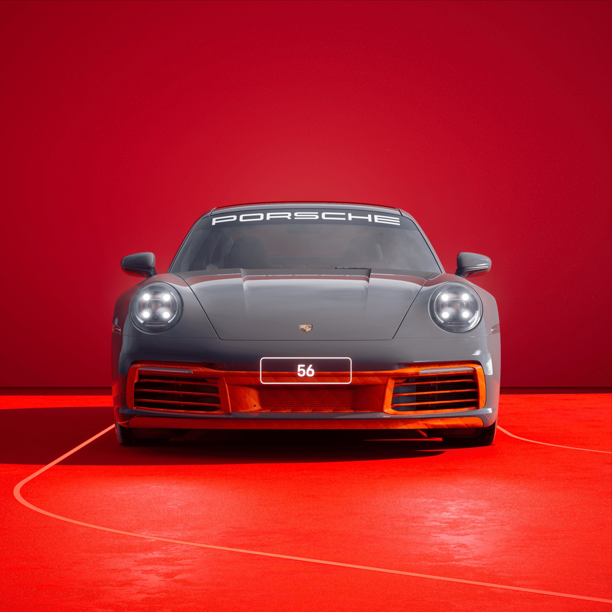 The PORSCHΞ 911 56 image in phase