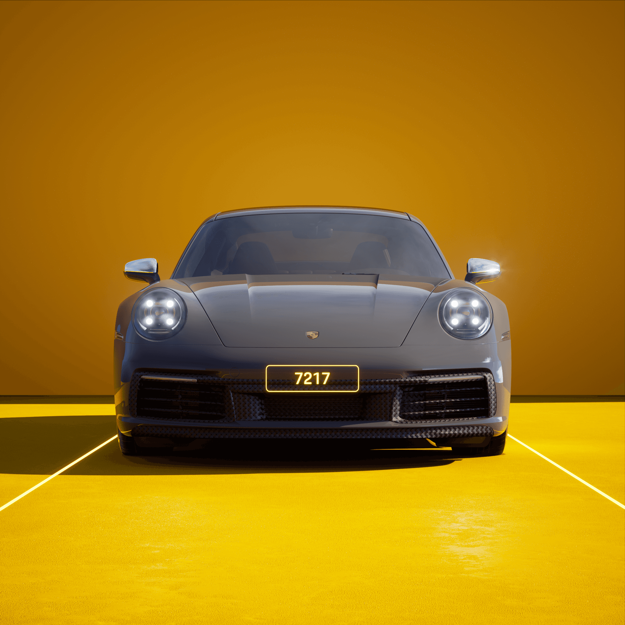 The PORSCHΞ 911 7217 image in phase