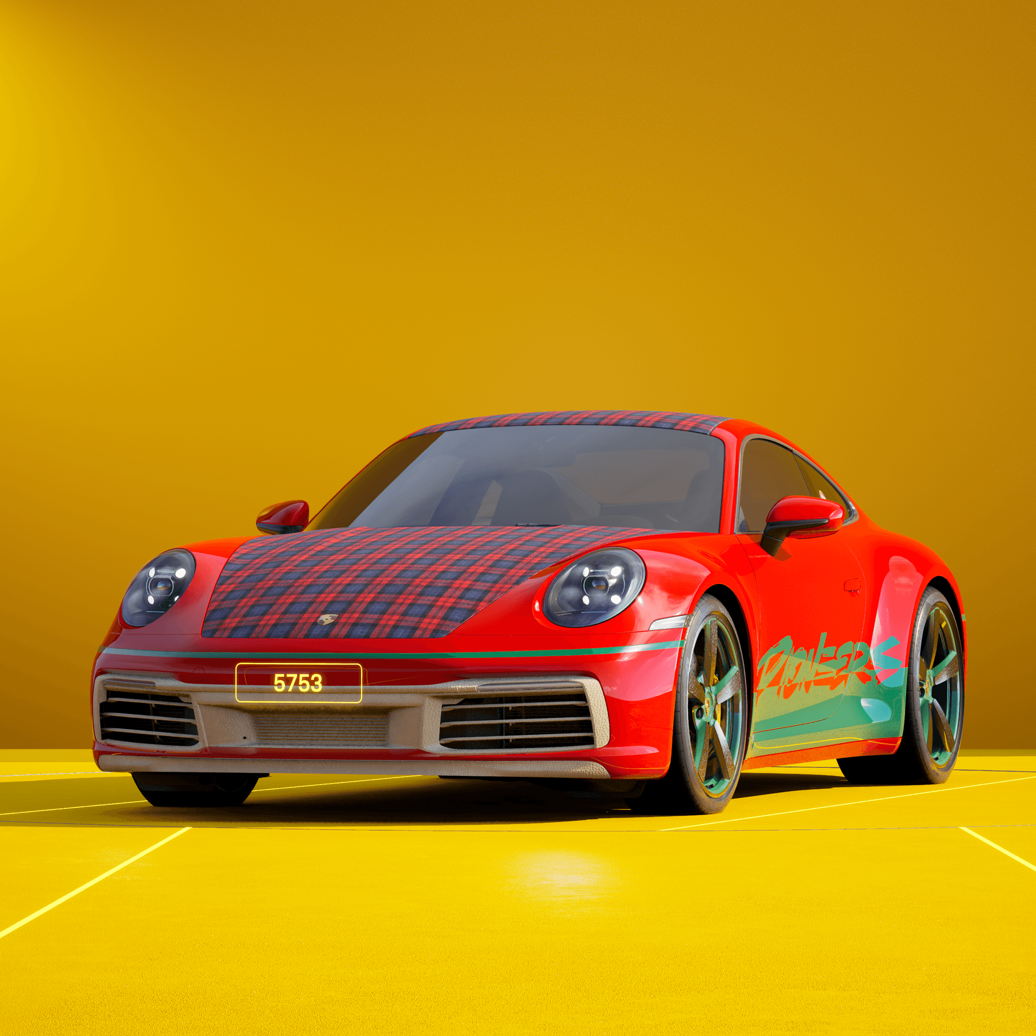 The PORSCHΞ 911 5753 image in phase