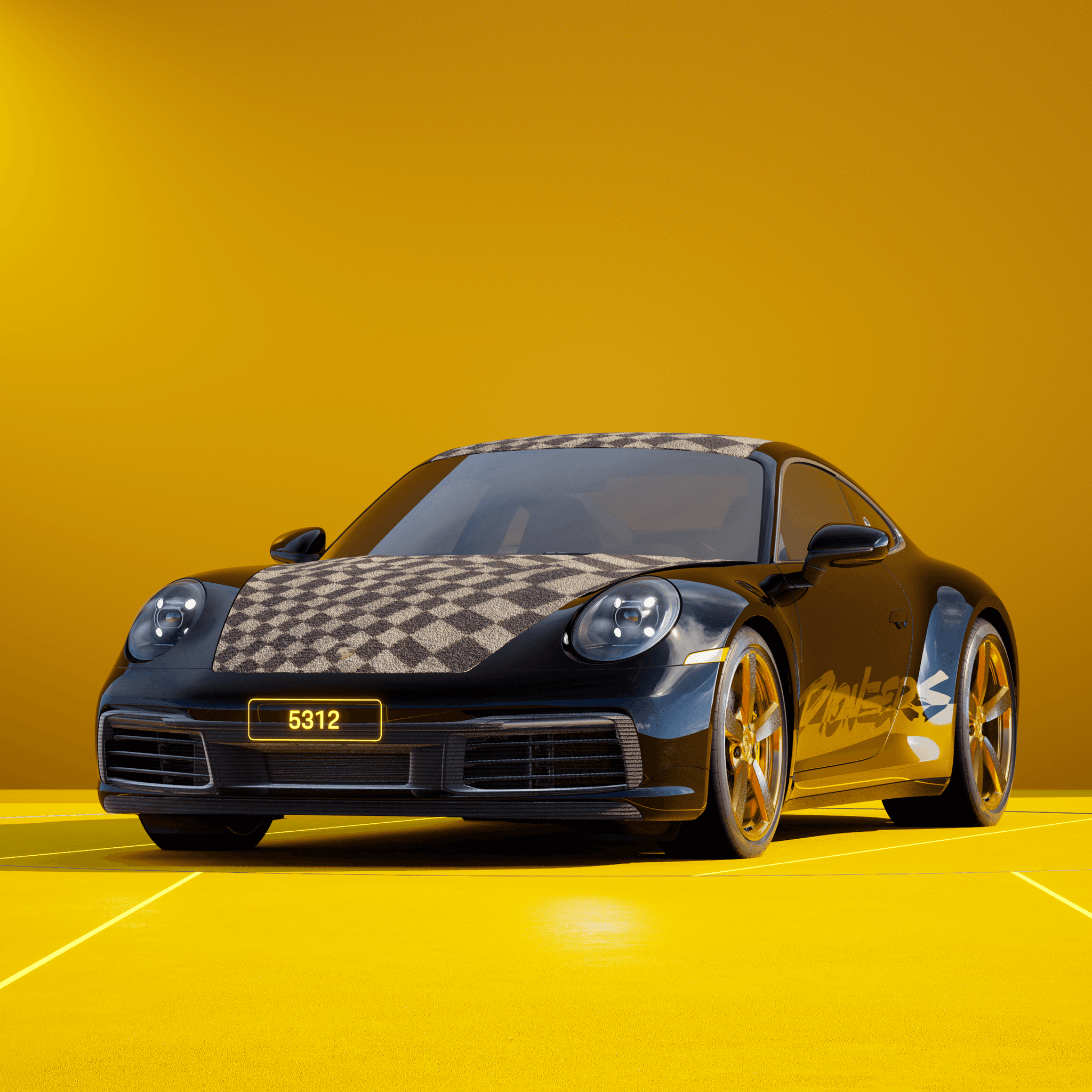 The PORSCHΞ 911 5312 image in phase