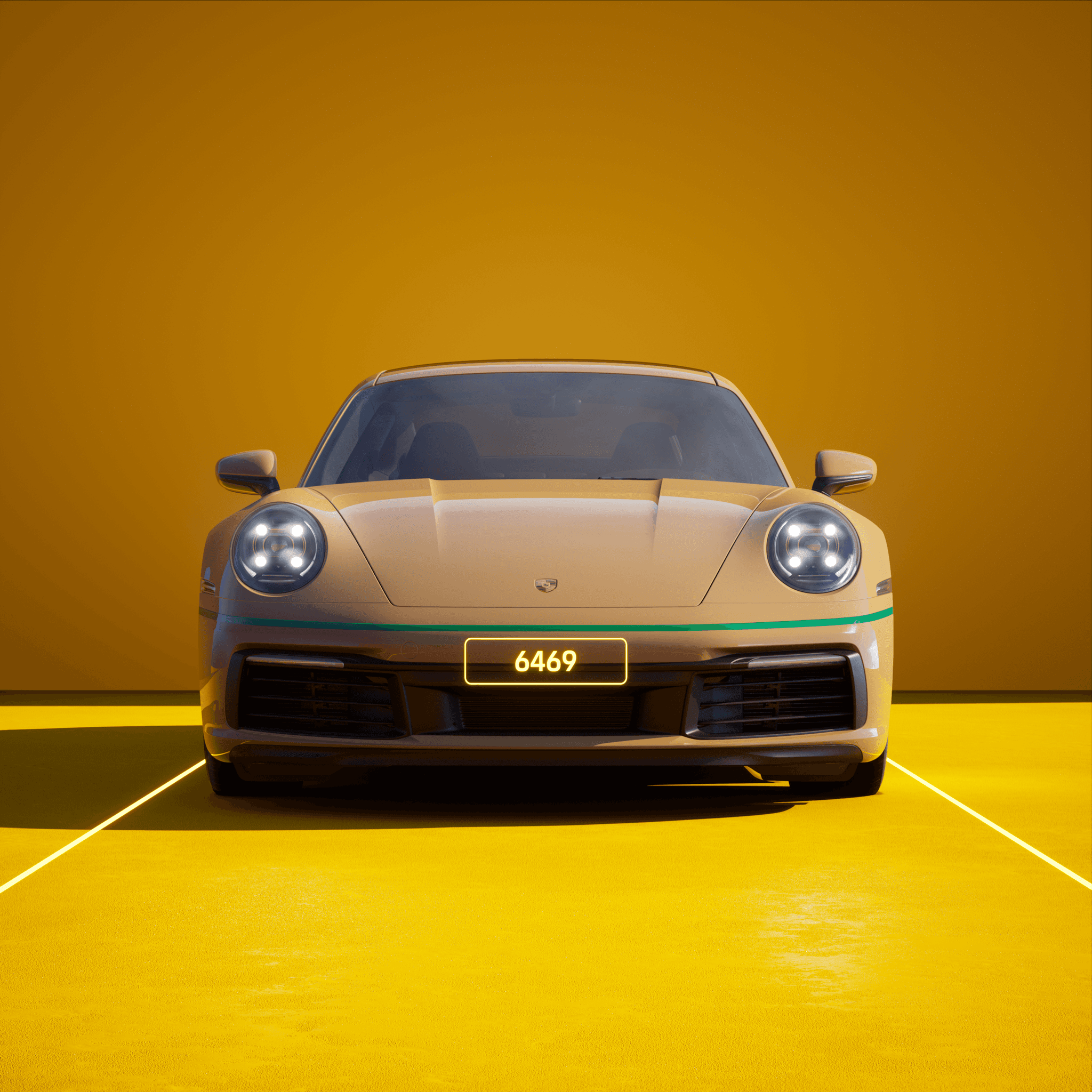 The PORSCHΞ 911 6469 image in phase