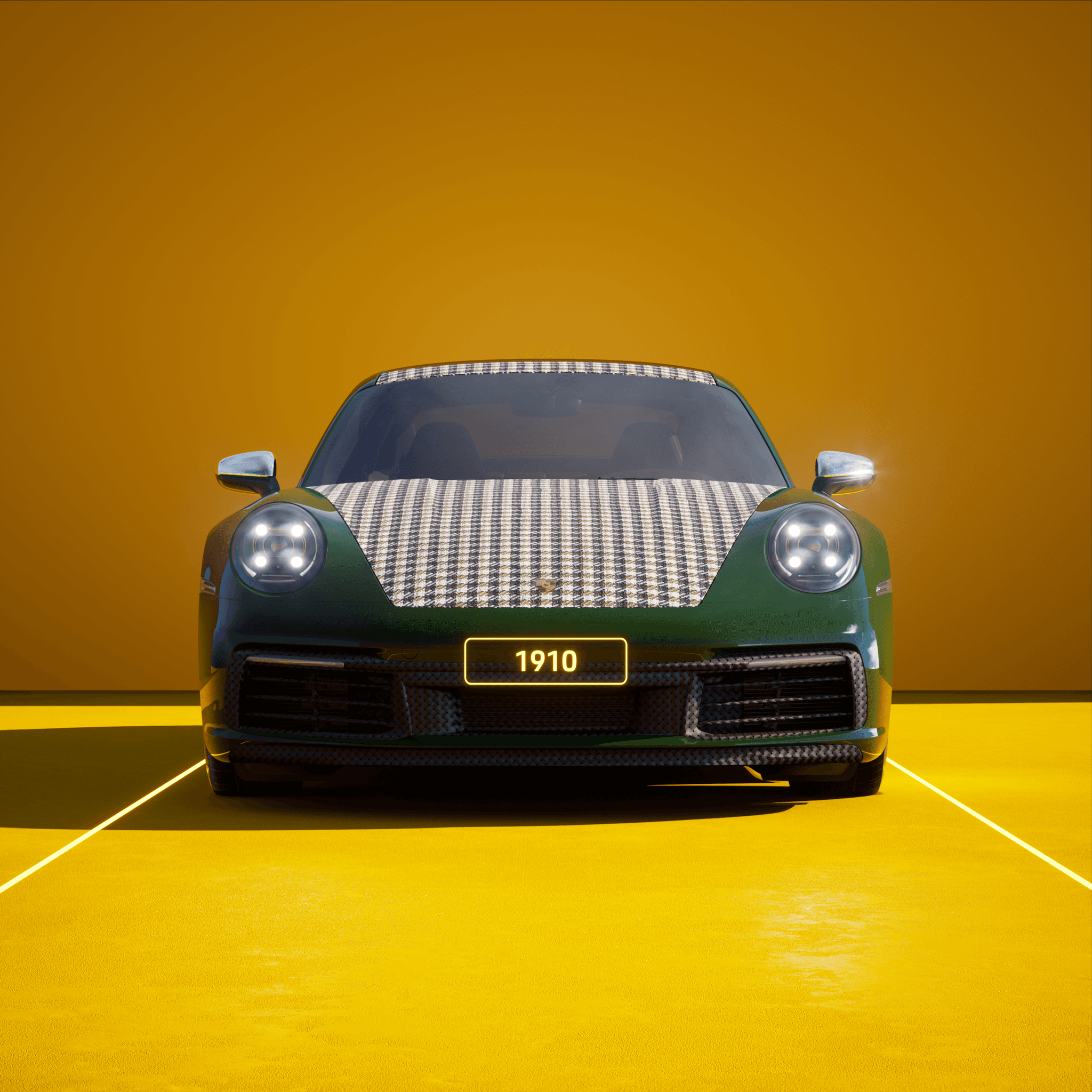The PORSCHΞ 911 1910 image in phase