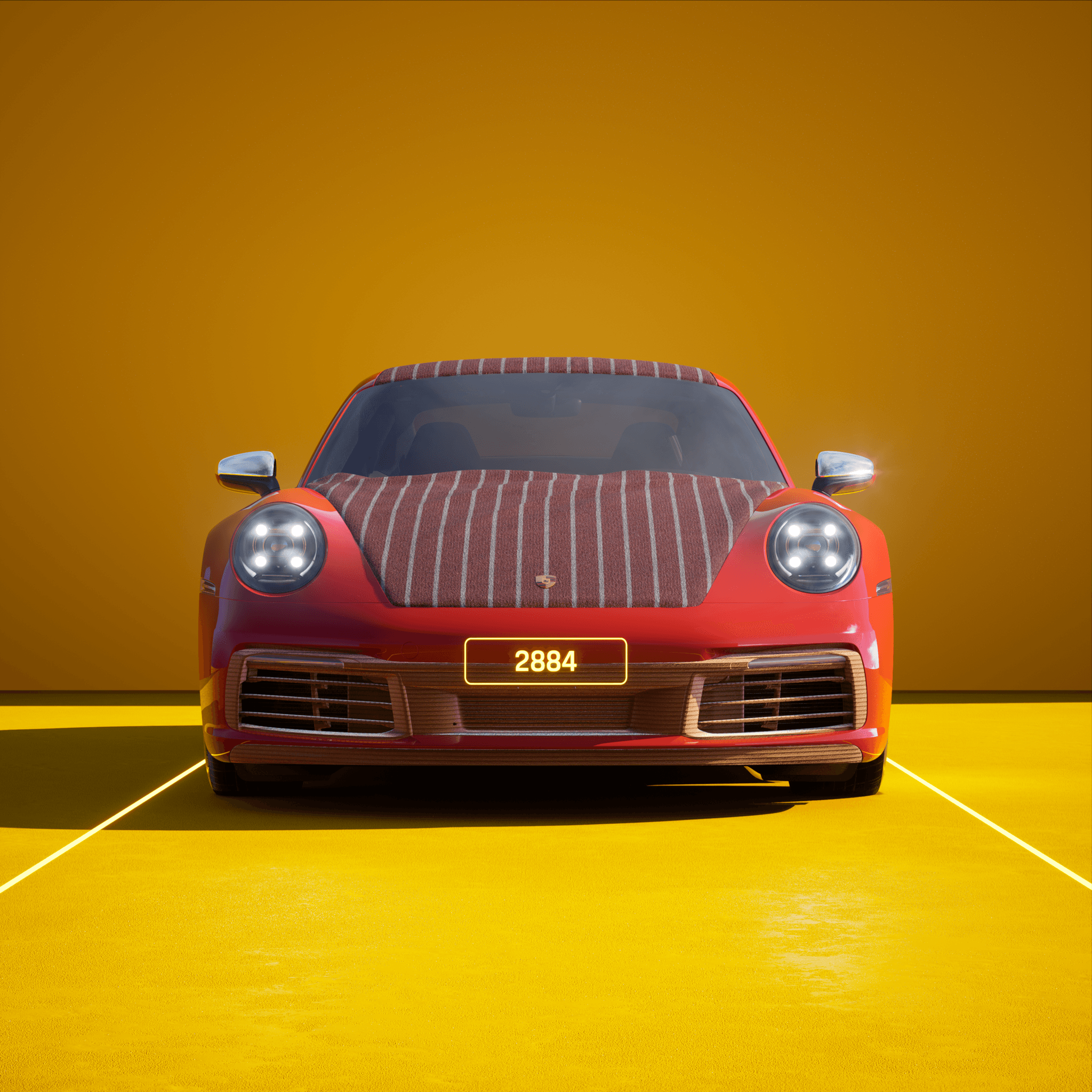 The PORSCHΞ 911 2884 image in phase